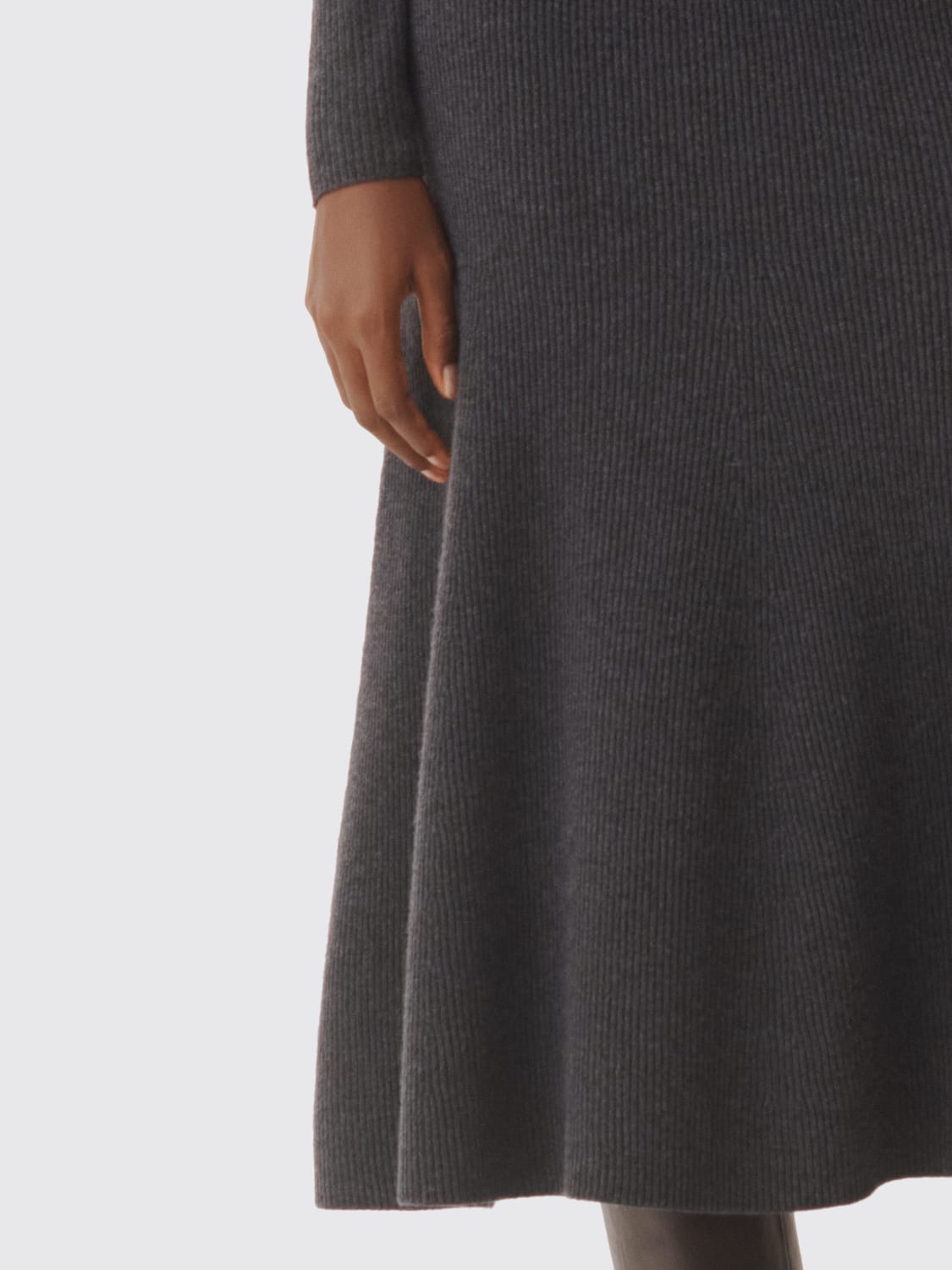 FABIANA FILIPPI FALDA: Falda mujer Fabiana Filippi, Gris - Img 5