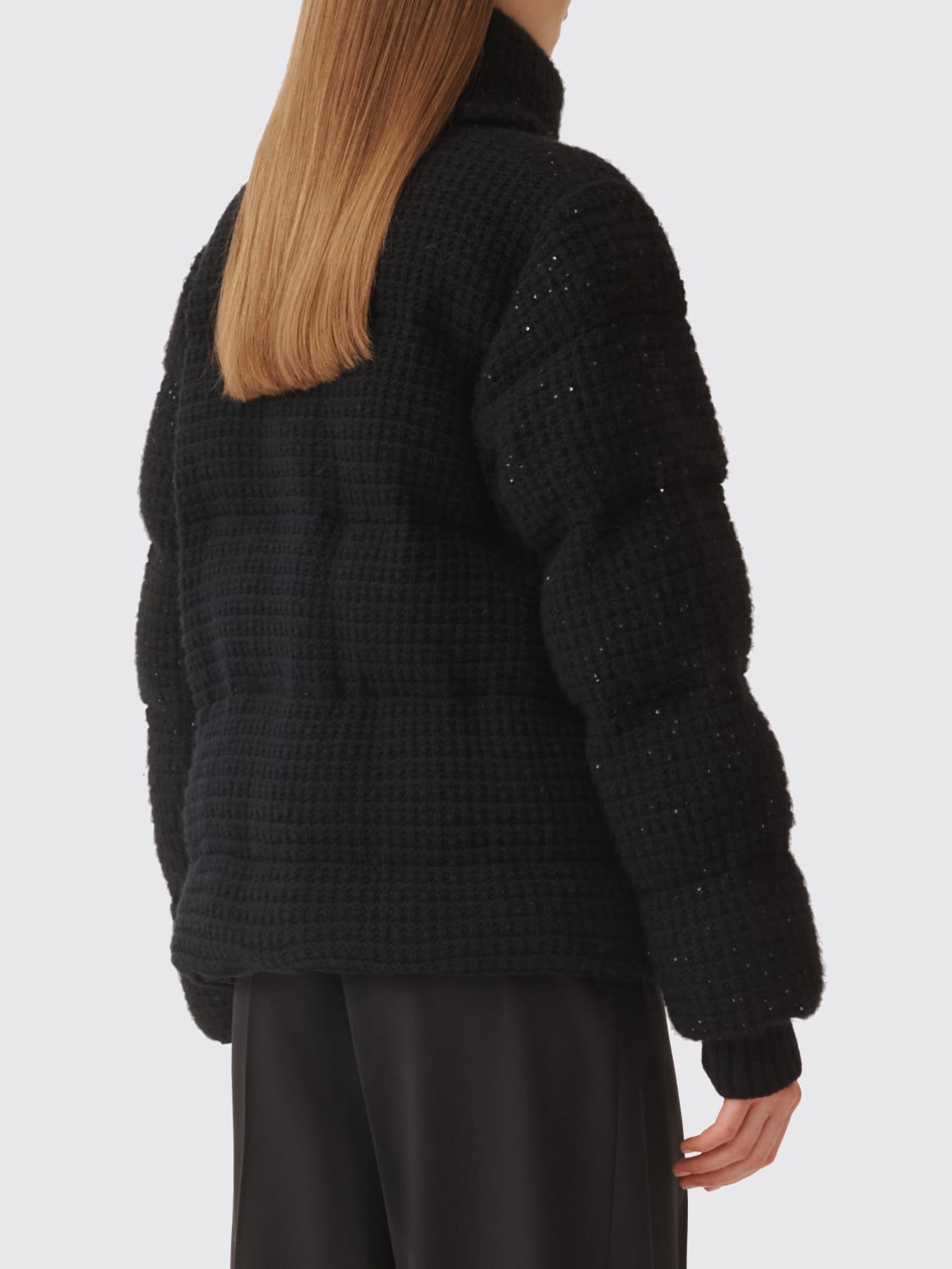 FABIANA FILIPPI JACKET: Coat woman Fabiana Filippi, Black - Img 3