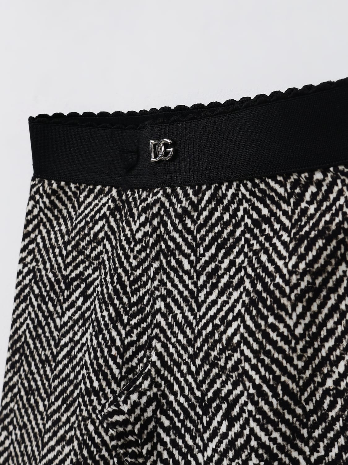 DOLCE & GABBANA PANTALONES: Pantalón niños Dolce & Gabbana, Blanco - Img 3