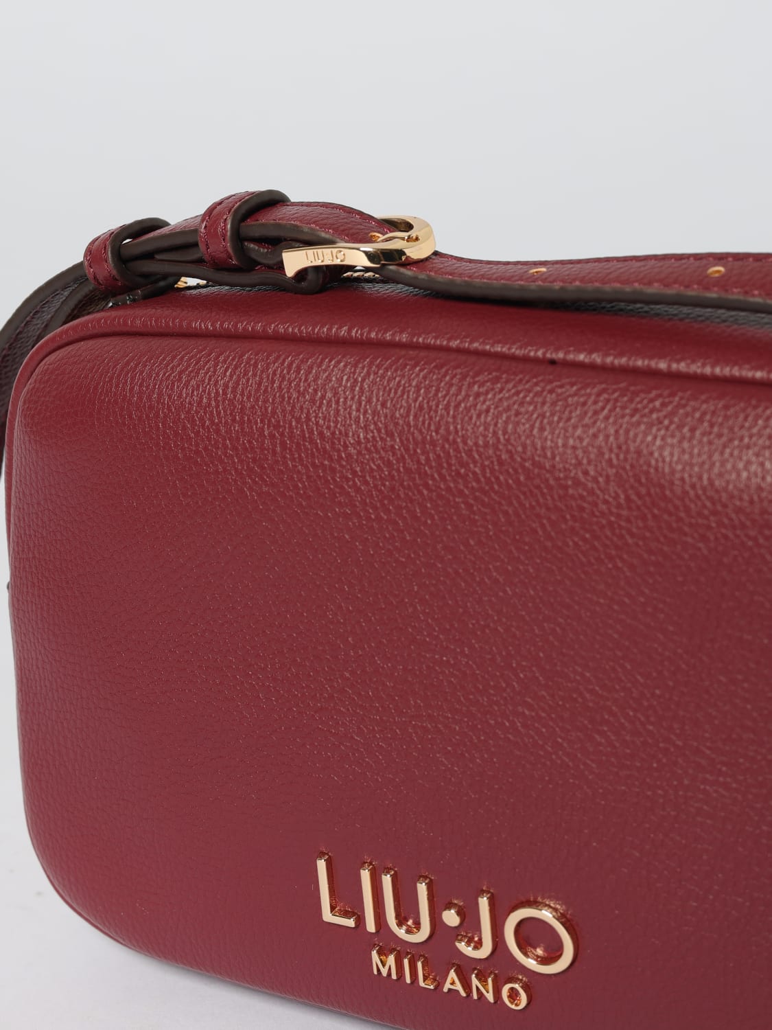 LIU JO BORSA MINI: Borsa Liu Jo in pelle sintetica a grana , Rosso - Img 3