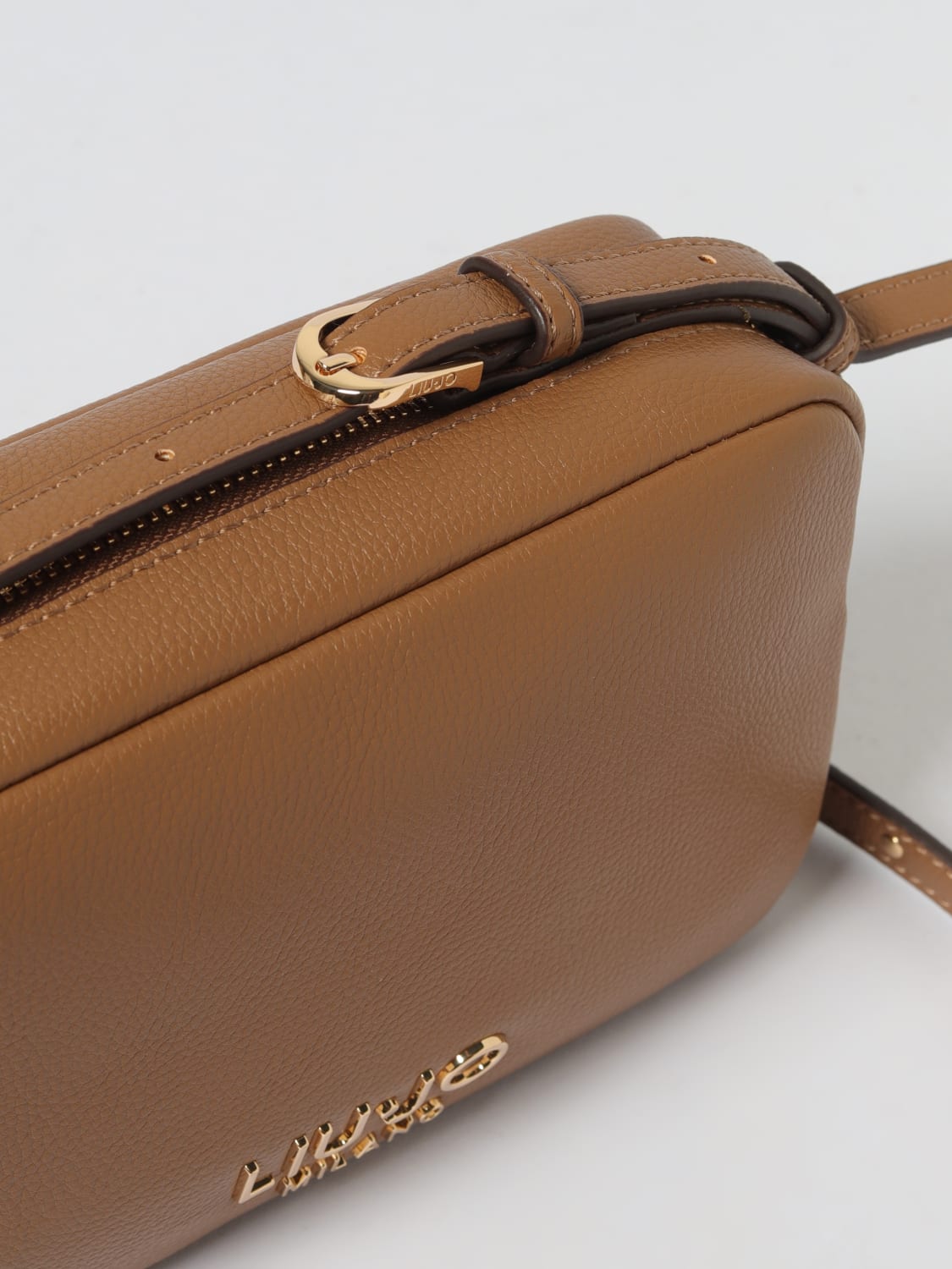 LIU JO BORSA MINI: Borsa Liu Jo in pelle sintetica a grana , Beige - Img 3