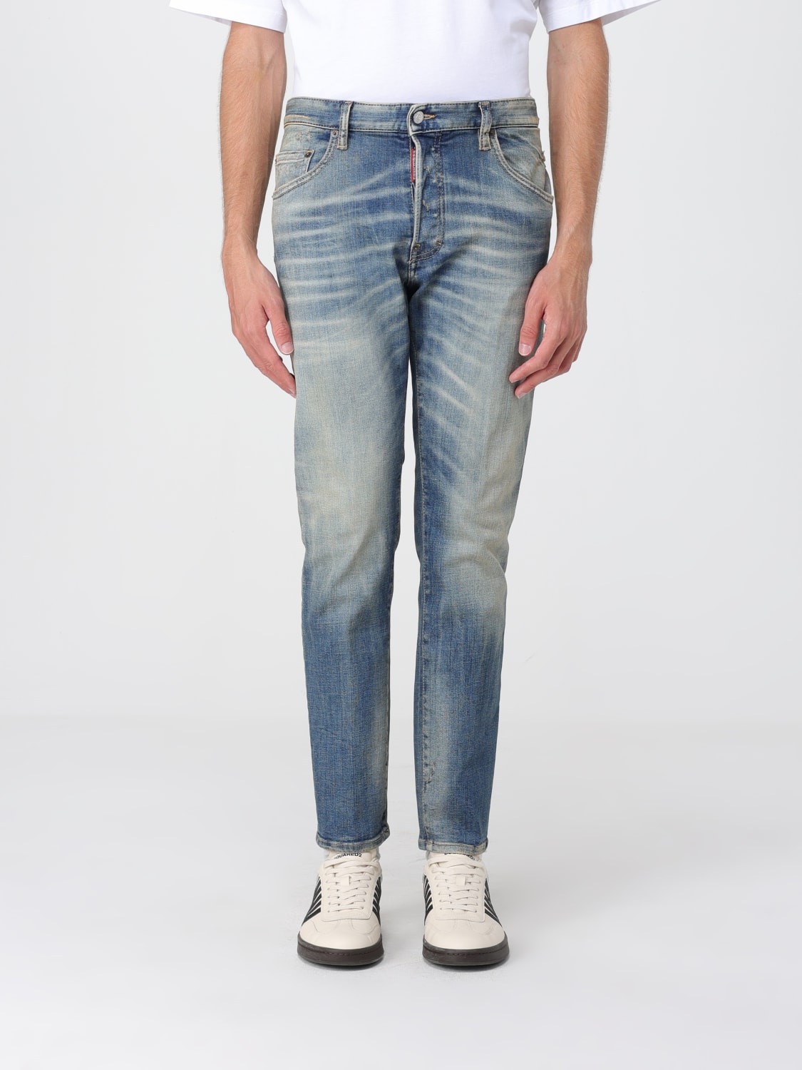 DSQUARED2 JEANS: Jeans hombre Dsquared2, Azul Oscuro - Img 1