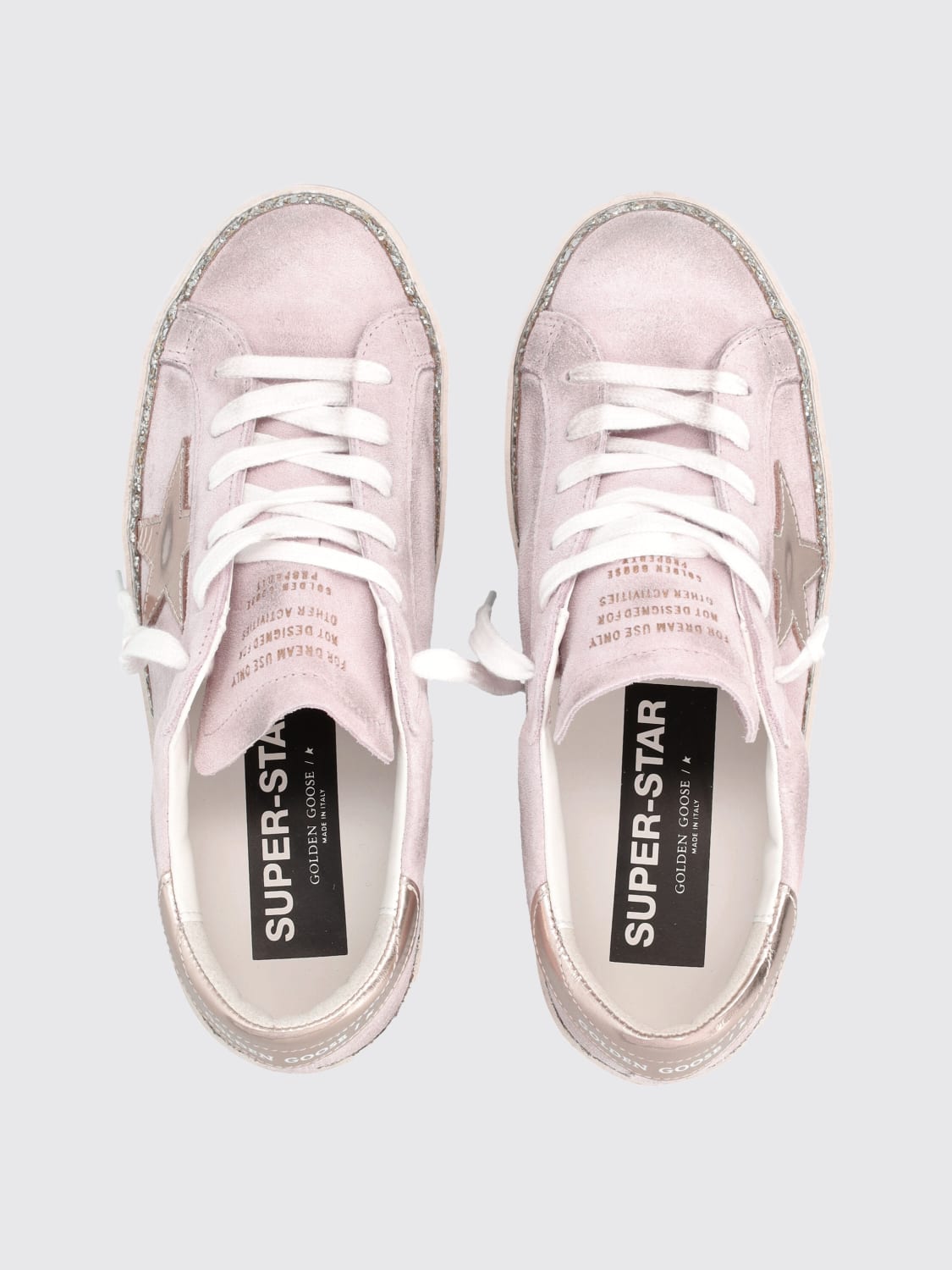 GOLDEN GOOSE SNEAKERS: Sneakers woman Golden Goose, Pink - Img 4