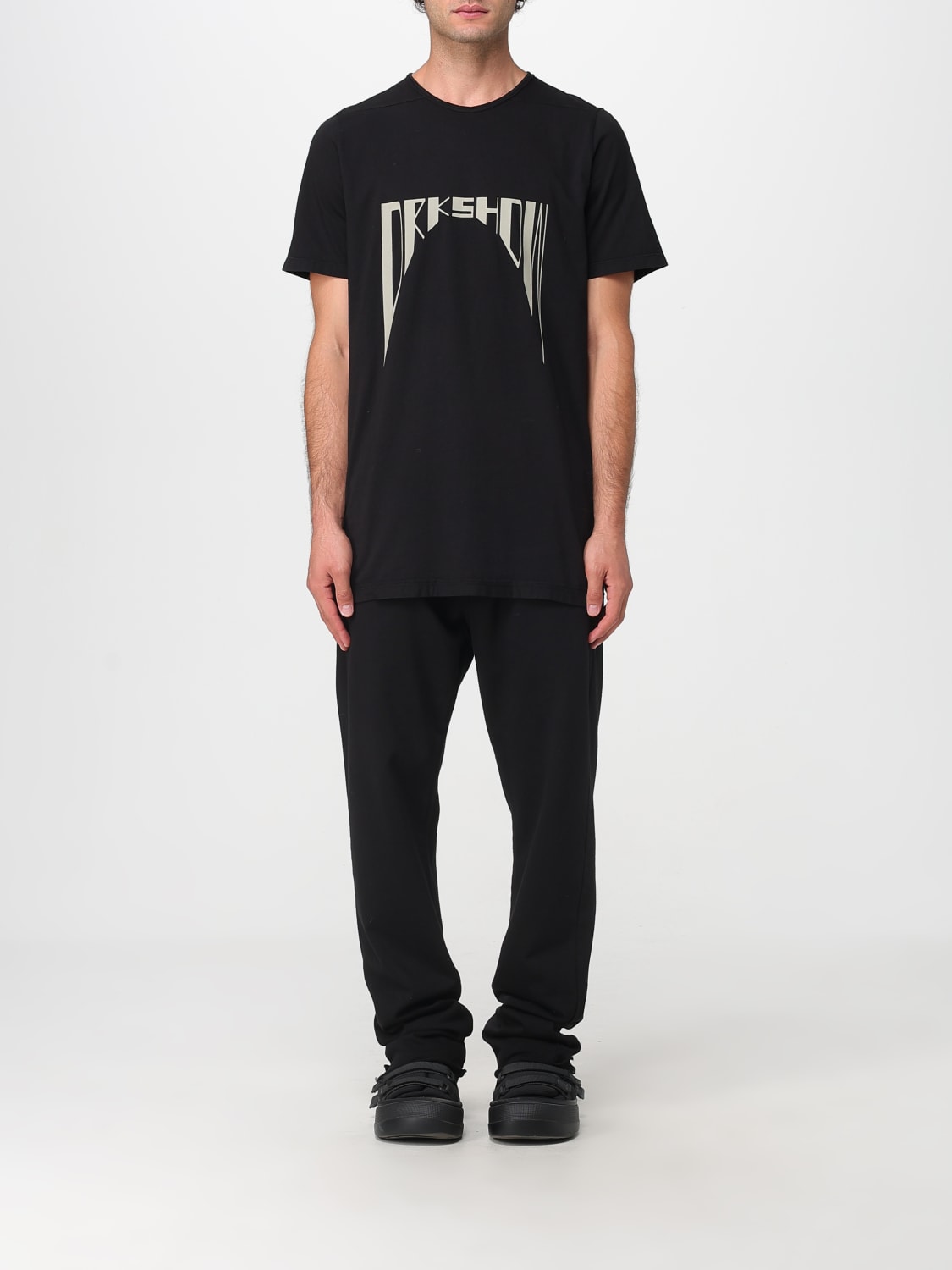 RICK OWENS DRKSHDW T-SHIRT: T-shirt men Rick Owens Drkshdw, Black - Img 1
