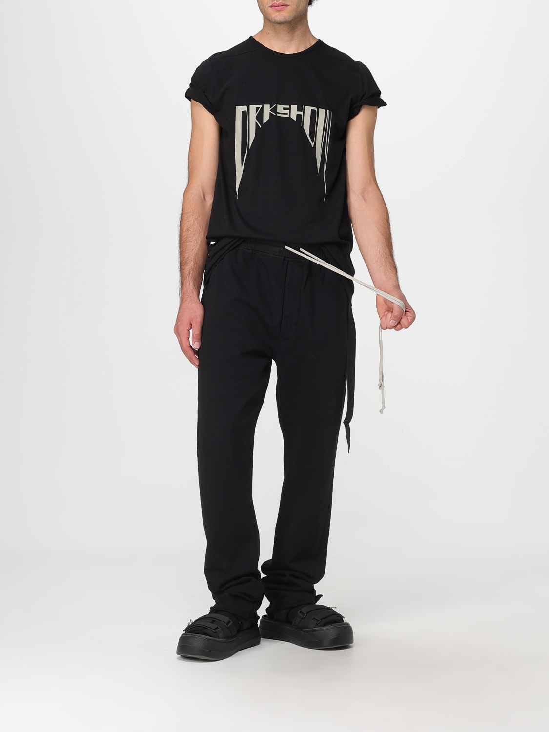 RICK OWENS DRKSHDW T-SHIRT: T-shirt men Rick Owens Drkshdw, Black - Img 2