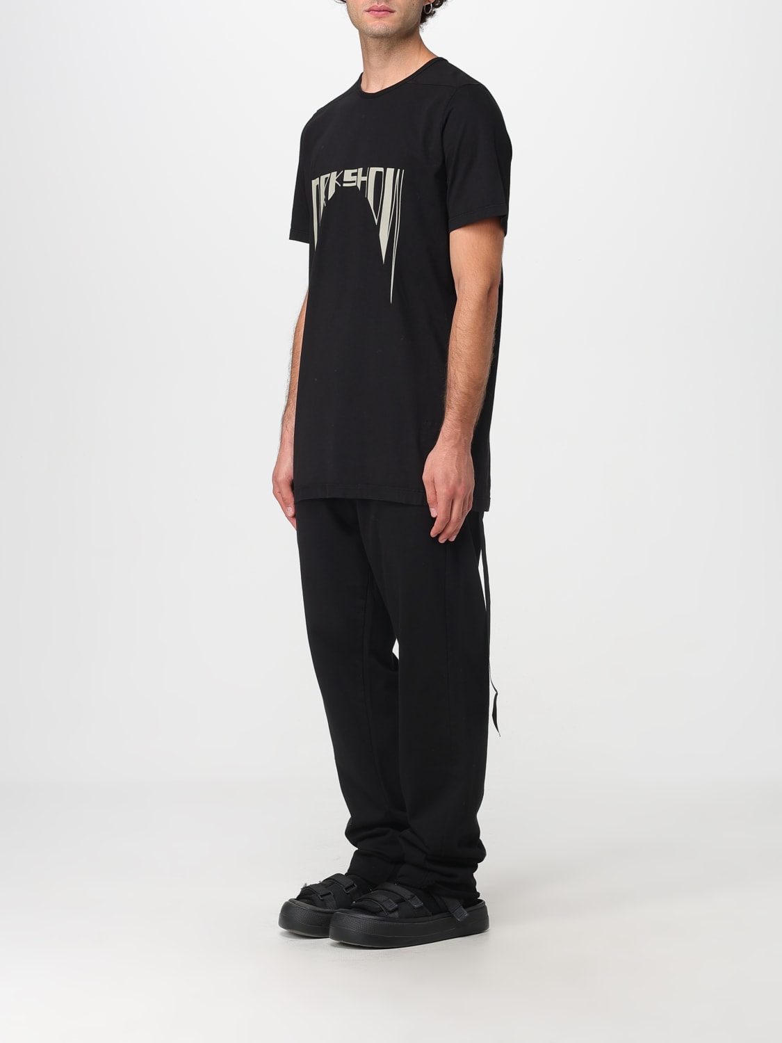 RICK OWENS DRKSHDW T-SHIRT: T-shirt men Rick Owens Drkshdw, Black - Img 4
