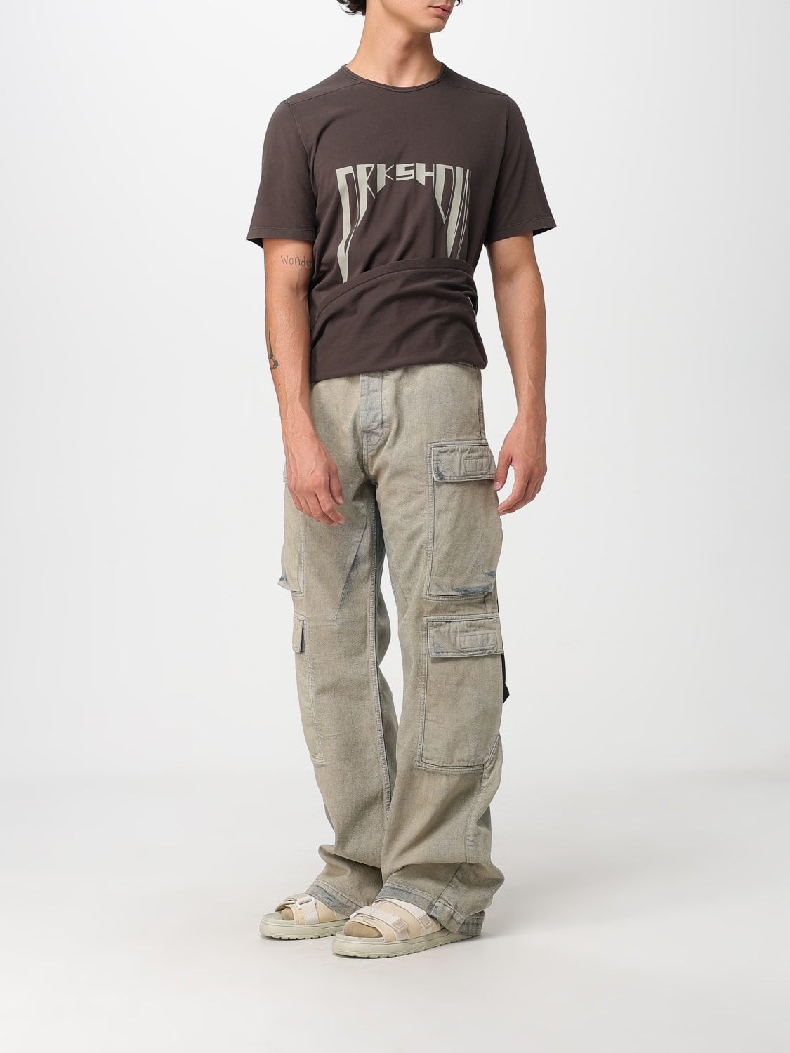 RICK OWENS DRKSHDW JEANS: Jeans men Rick Owens Drkshdw, Denim - Img 2