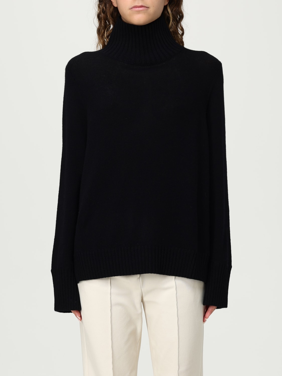 ALLUDE PULLOVER: Pullover damen Allude, Schwarz - Img 1