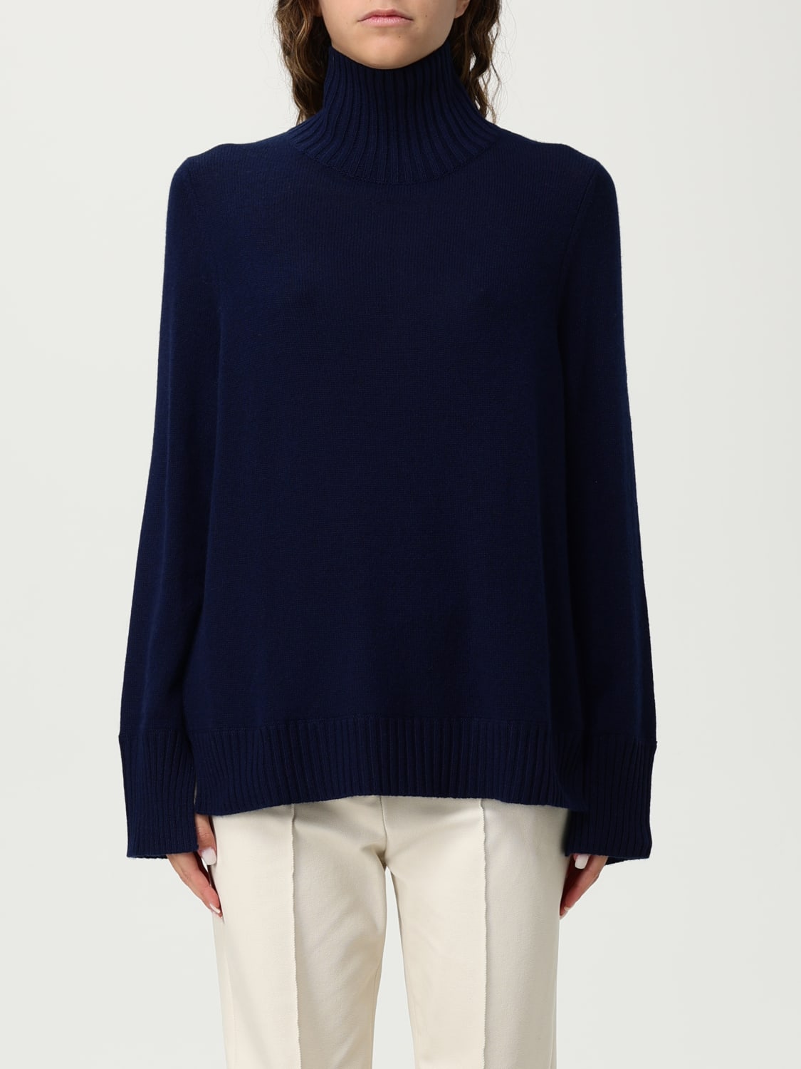 ALLUDE PULLOVER: Pullover damen Allude, Blau - Img 1