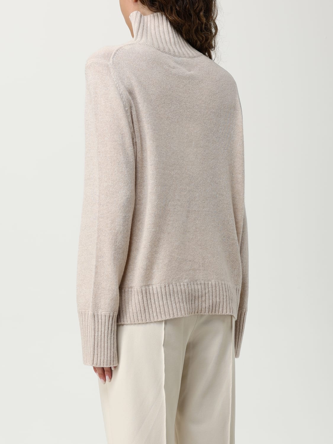 ALLUDE JERSEY: Jersey mujer Allude, Beige - Img 2