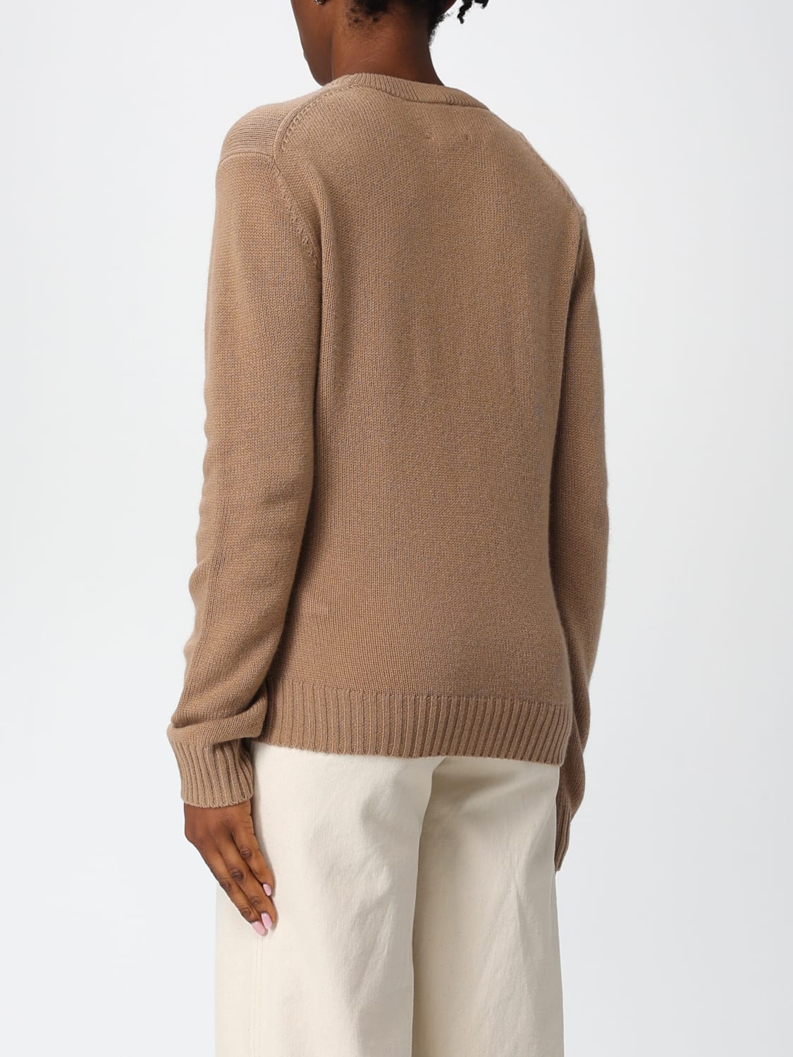 ALLUDE PULLOVER: Sweatshirt damen Allude, Sand - Img 2