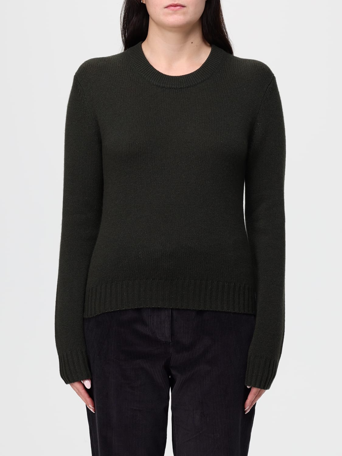 ALLUDE PULLOVER: Sweatshirt damen Allude, Grasgrün - Img 1