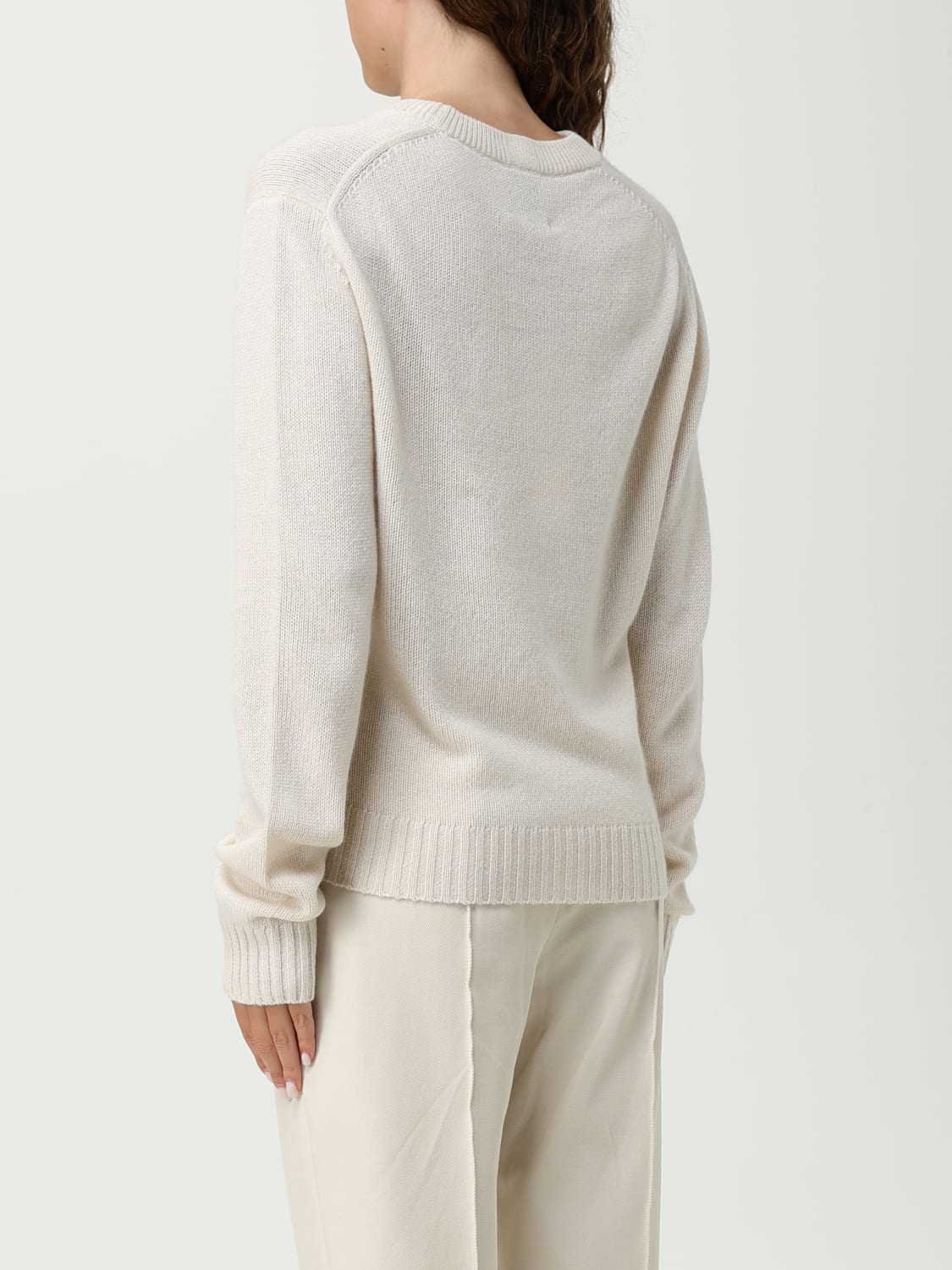 ALLUDE PULLOVER: Sweatshirt damen Allude, Yellow Cream - Img 2