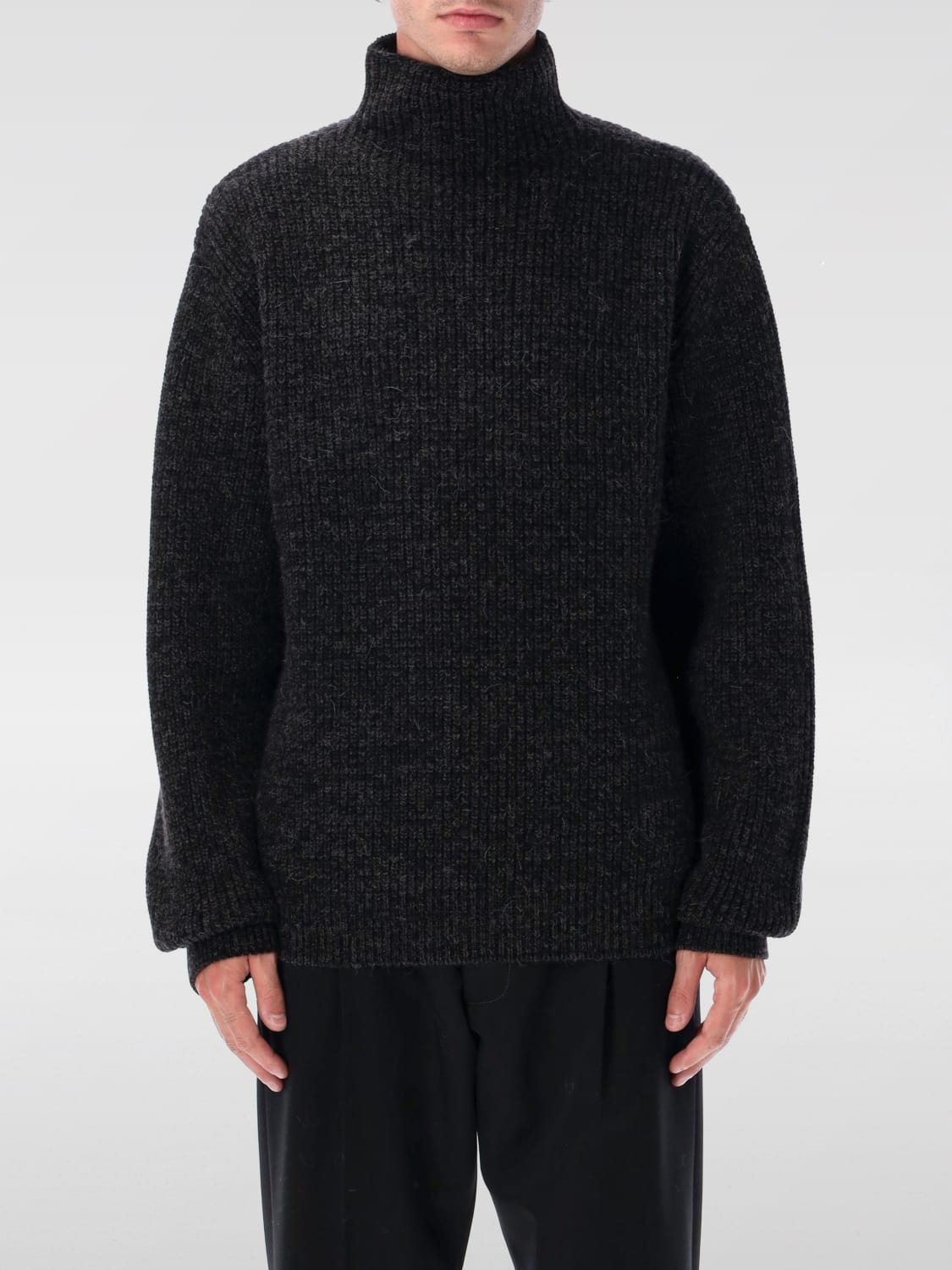 LEMAIRE SWEATER: Sweater men Lemaire, Black - Img 1