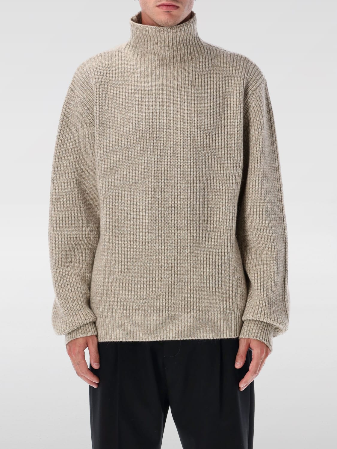 LEMAIRE SWEATER: Sweater men Lemaire, Beige - Img 1