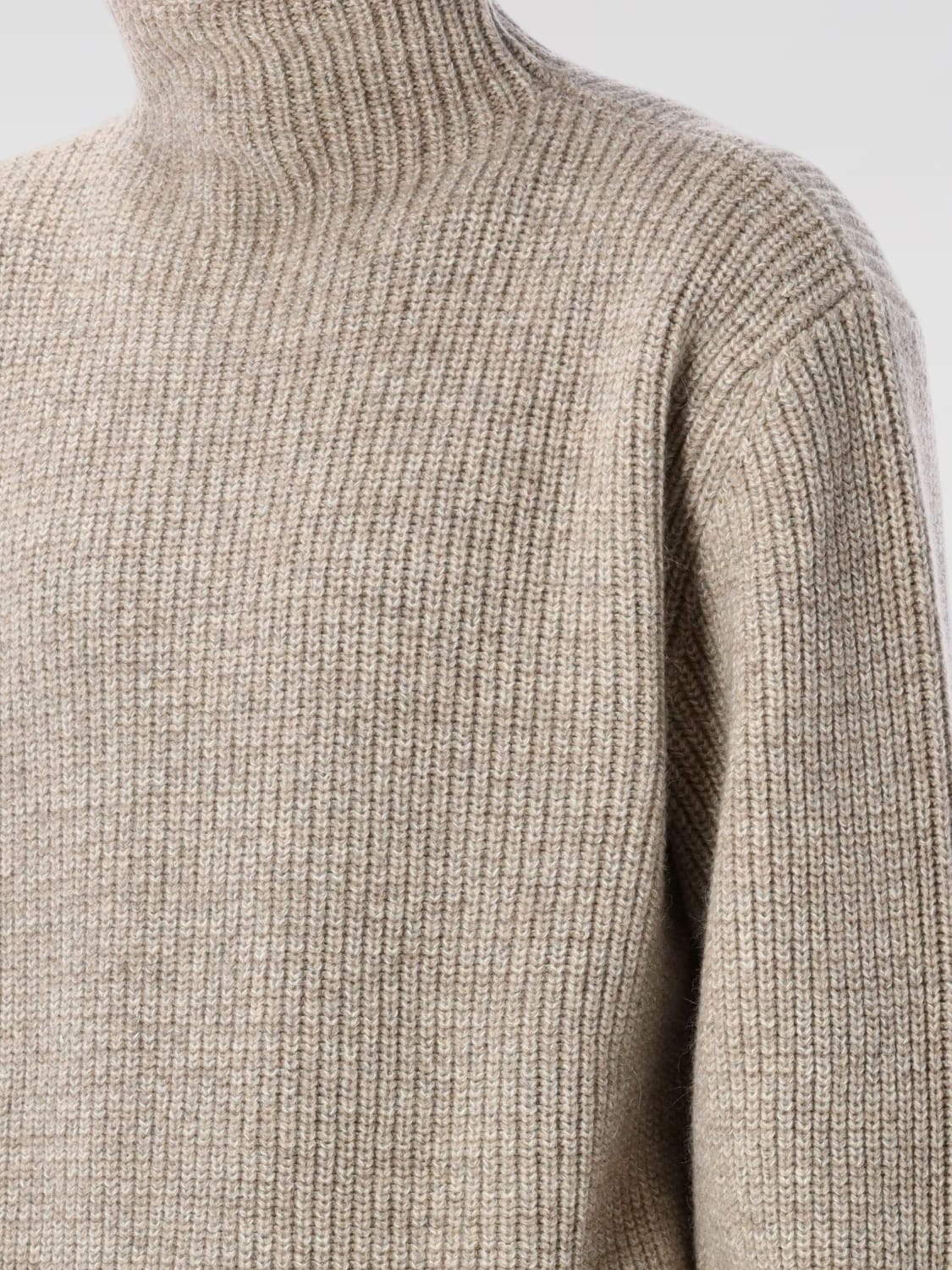 LEMAIRE SWEATER: Sweater men Lemaire, Beige - Img 3