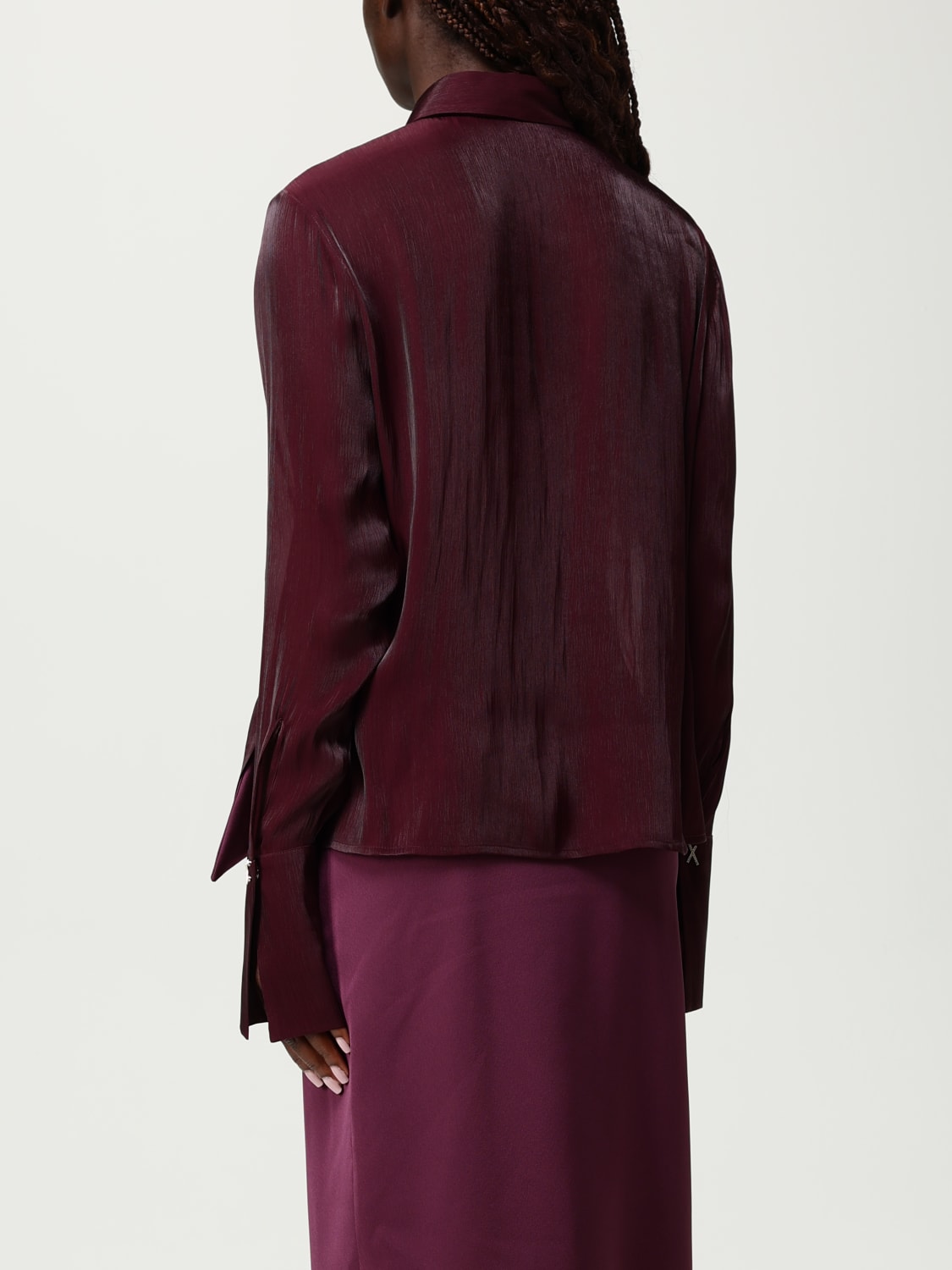 GENNY SHIRT: Shirt woman Genny, Burgundy - Img 3