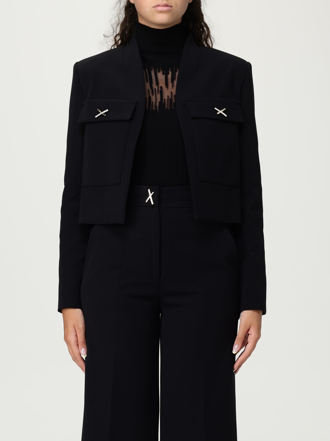 GENNY JACKET: Jacket woman Genny, Black - Img 1