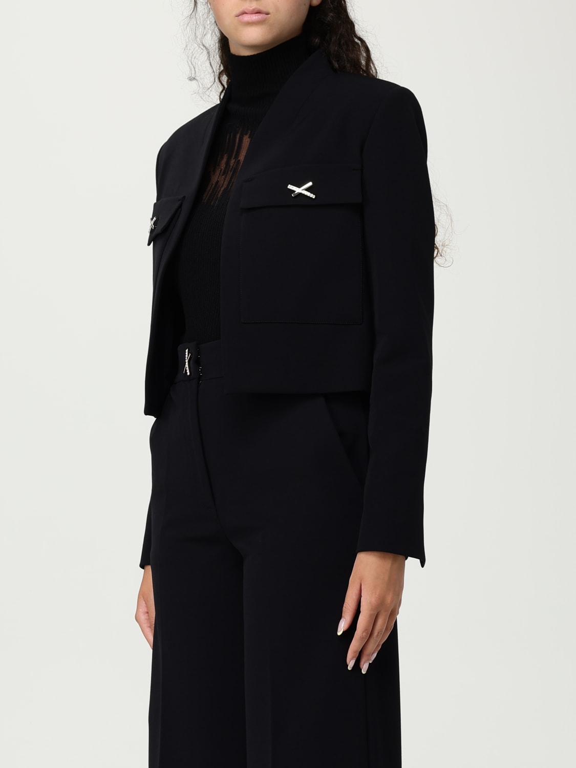 GENNY JACKET: Jacket woman Genny, Black - Img 4