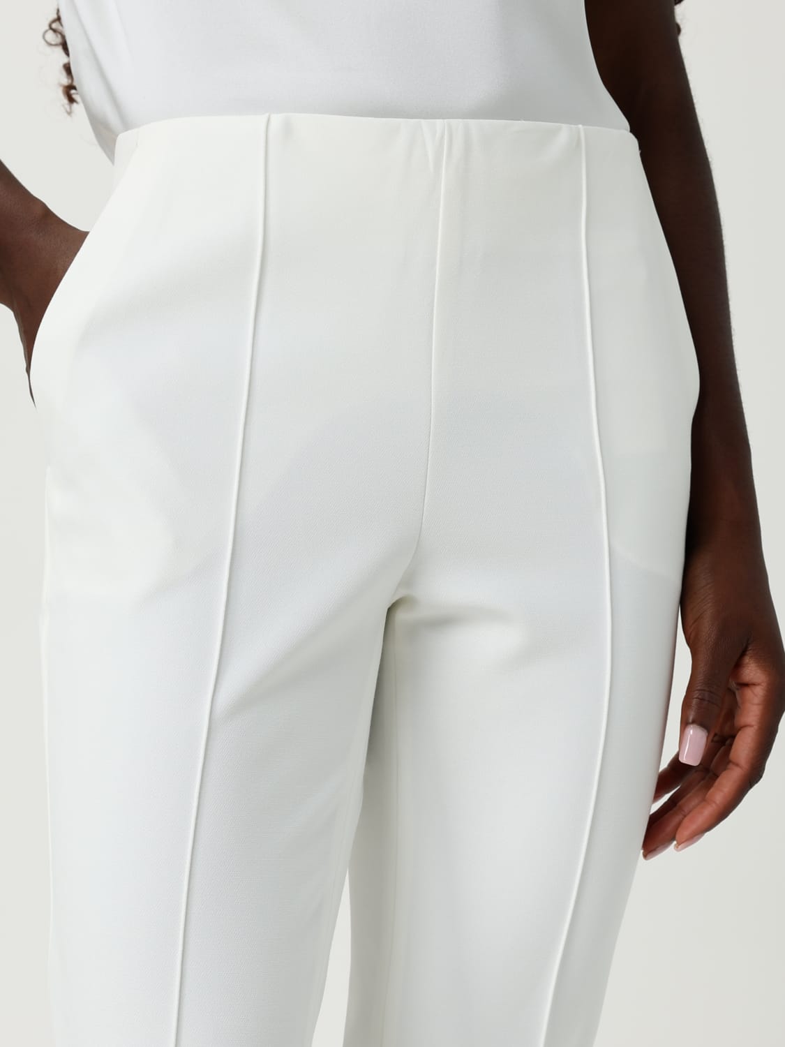 GENNY PANTALONES: Pantalón mujer Genny, Blanco - Img 5