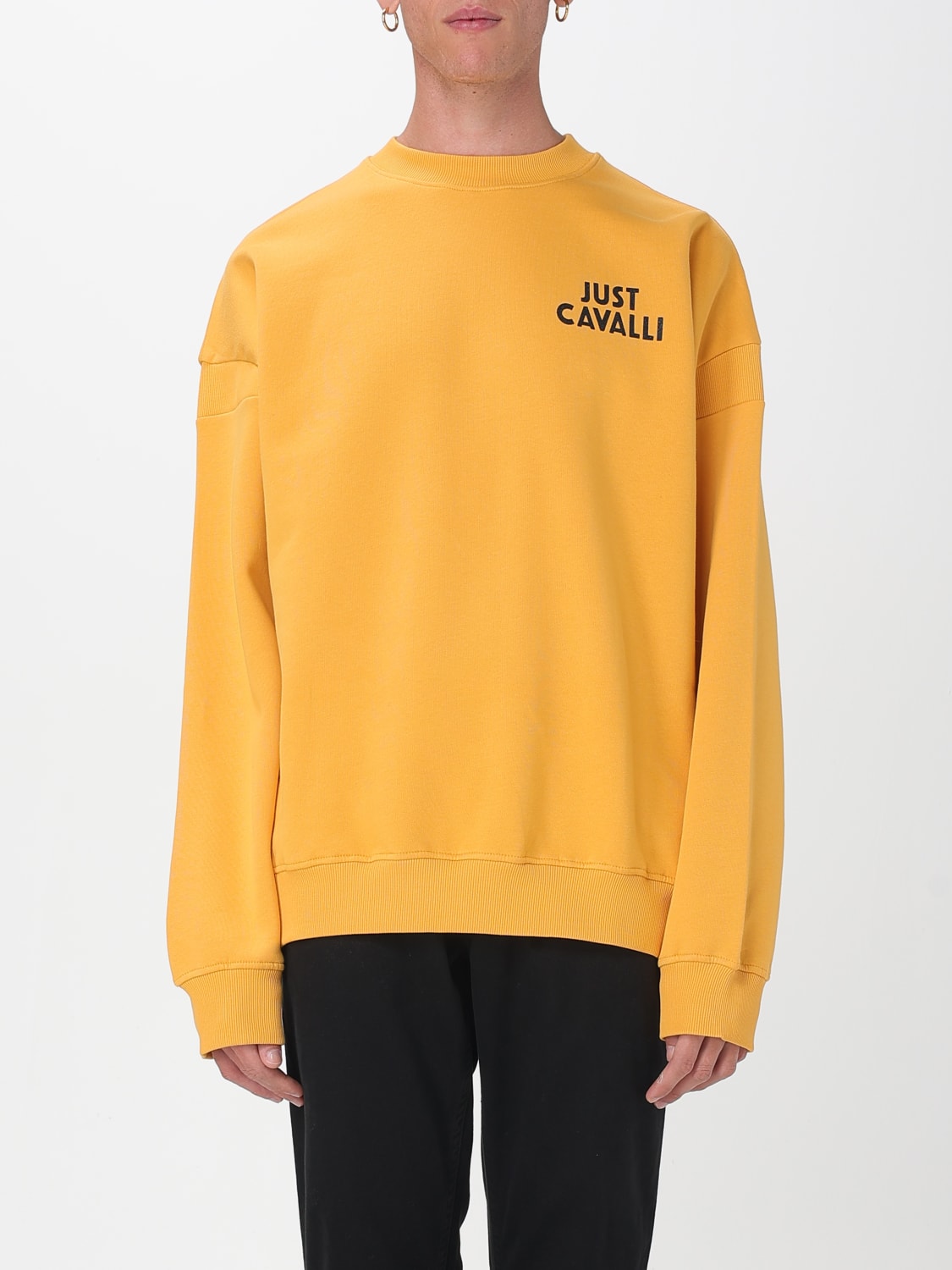 JUST CAVALLI SWEATSHIRT: Sweater men Just Cavalli, Yellow - Img 1
