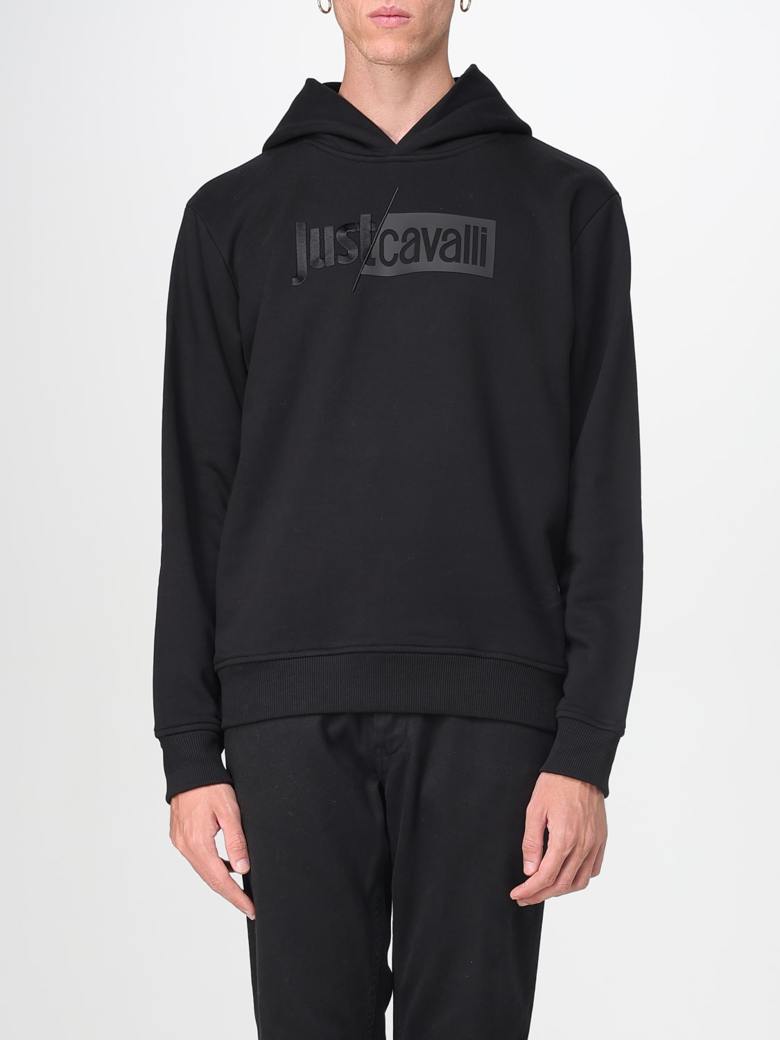 JUST CAVALLI SWEATSHIRT: Sweater men Just Cavalli, Black - Img 1
