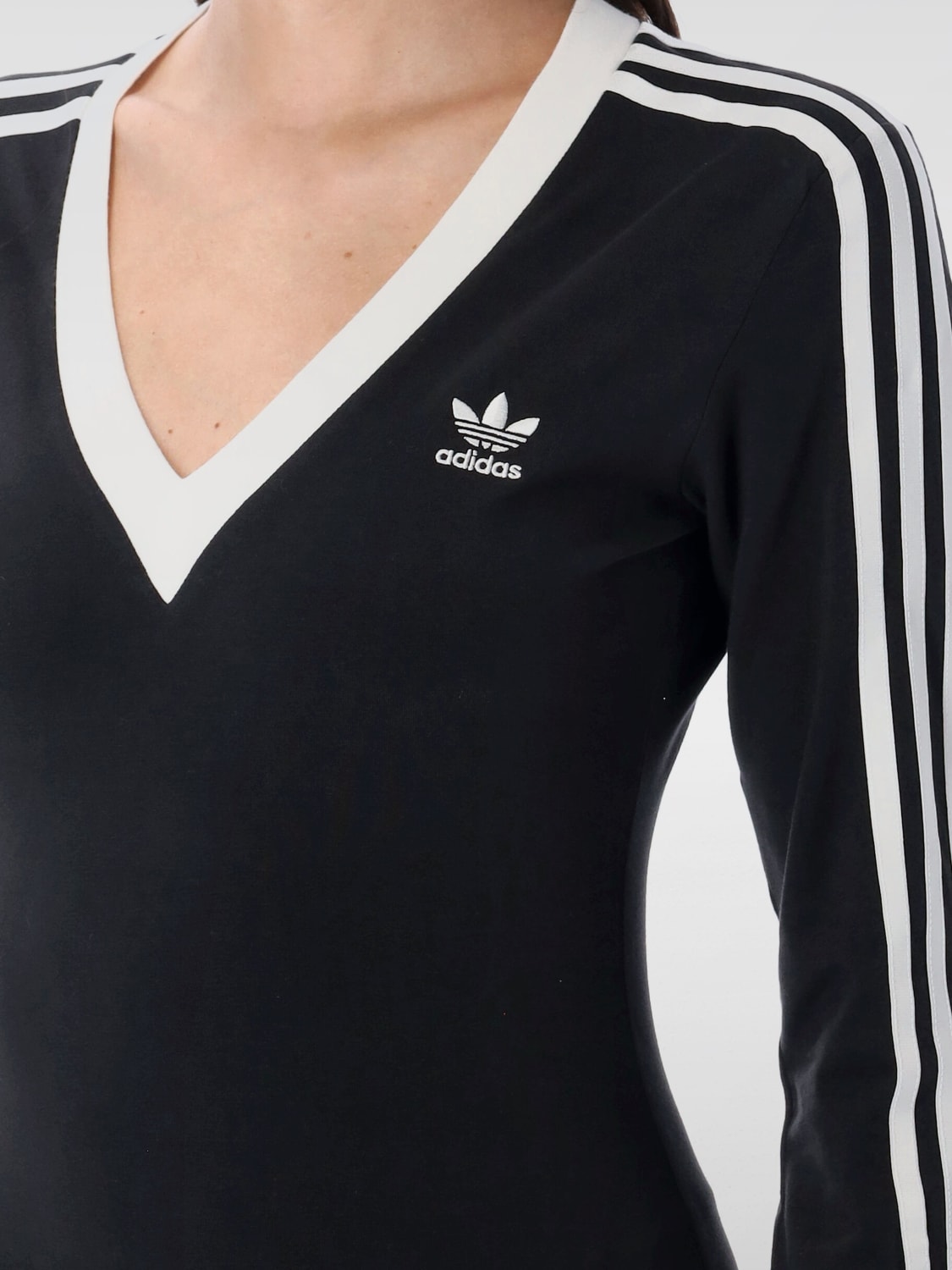 ADIDAS ORIGINALS DRESS: Dress woman Adidas Originals, Black - Img 3