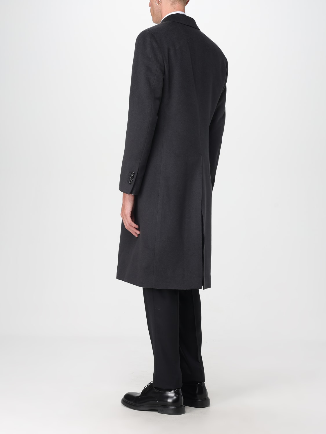 LARDINI コート: コート メンズ Lardini, ブルー - Img 2