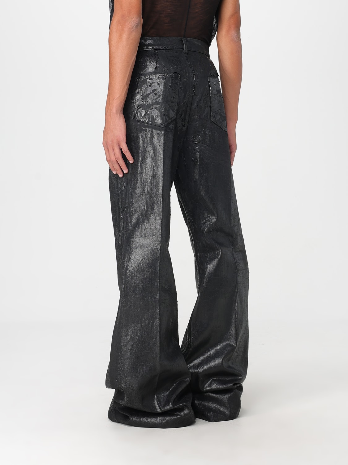 RICK OWENS JEANS: Jeans men Rick Owens, Black - Img 3