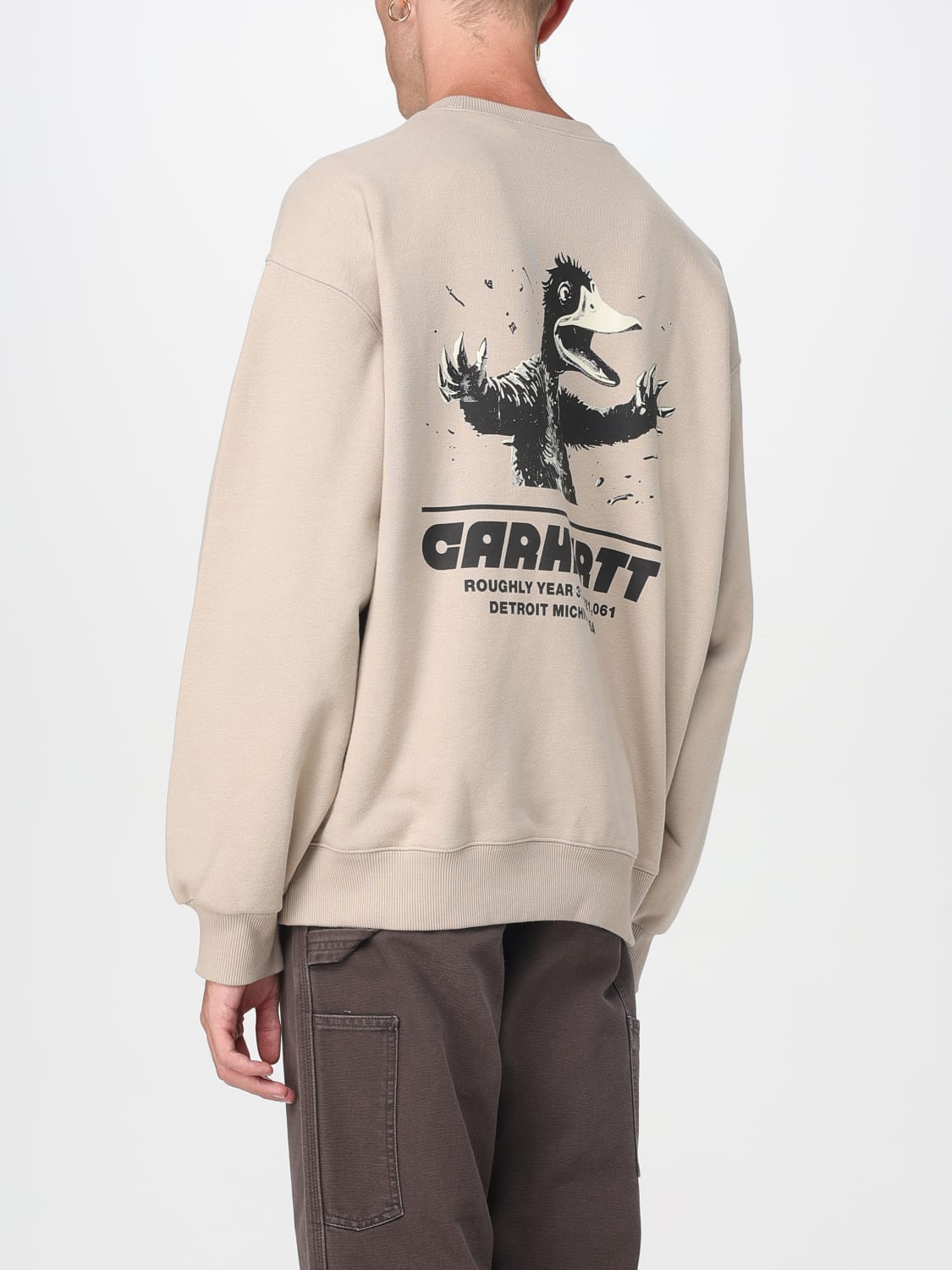 CARHARTT WIP SWEATSHIRT: Pullover herren Carhartt Wip, Beige - Img 3