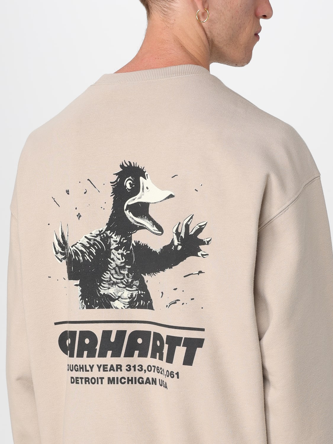 CARHARTT WIP SWEATSHIRT: Pullover herren Carhartt Wip, Beige - Img 4