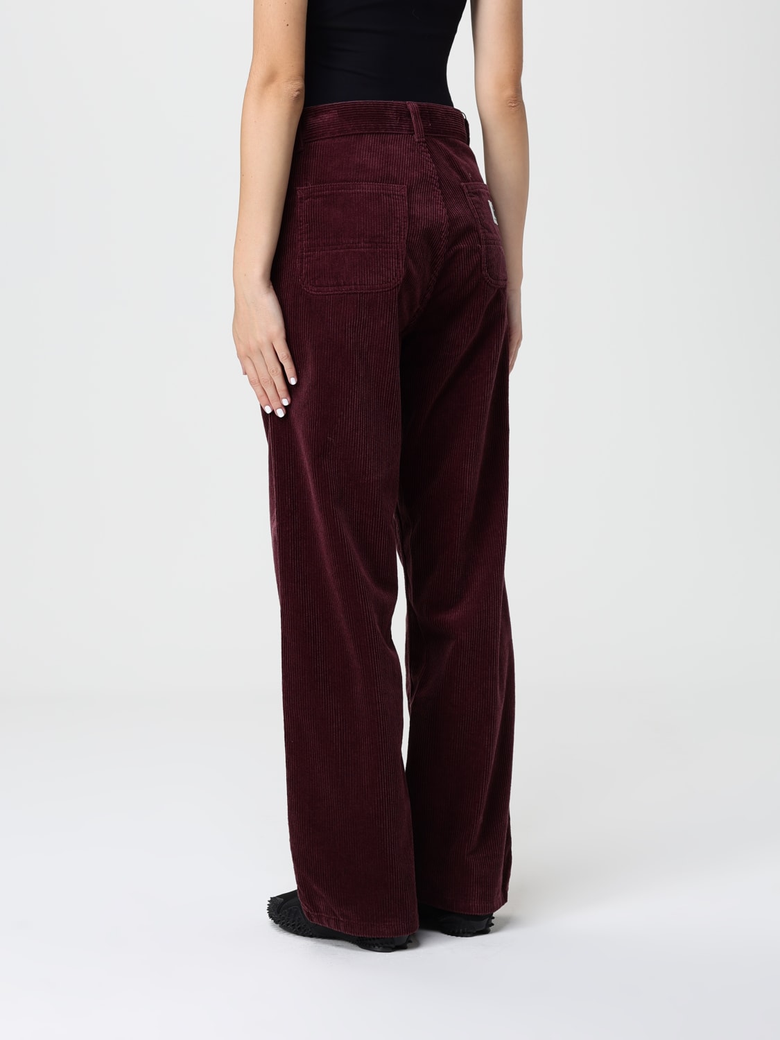 CARHARTT WIP PANTS: Pants woman Carhartt Wip, Red - Img 2