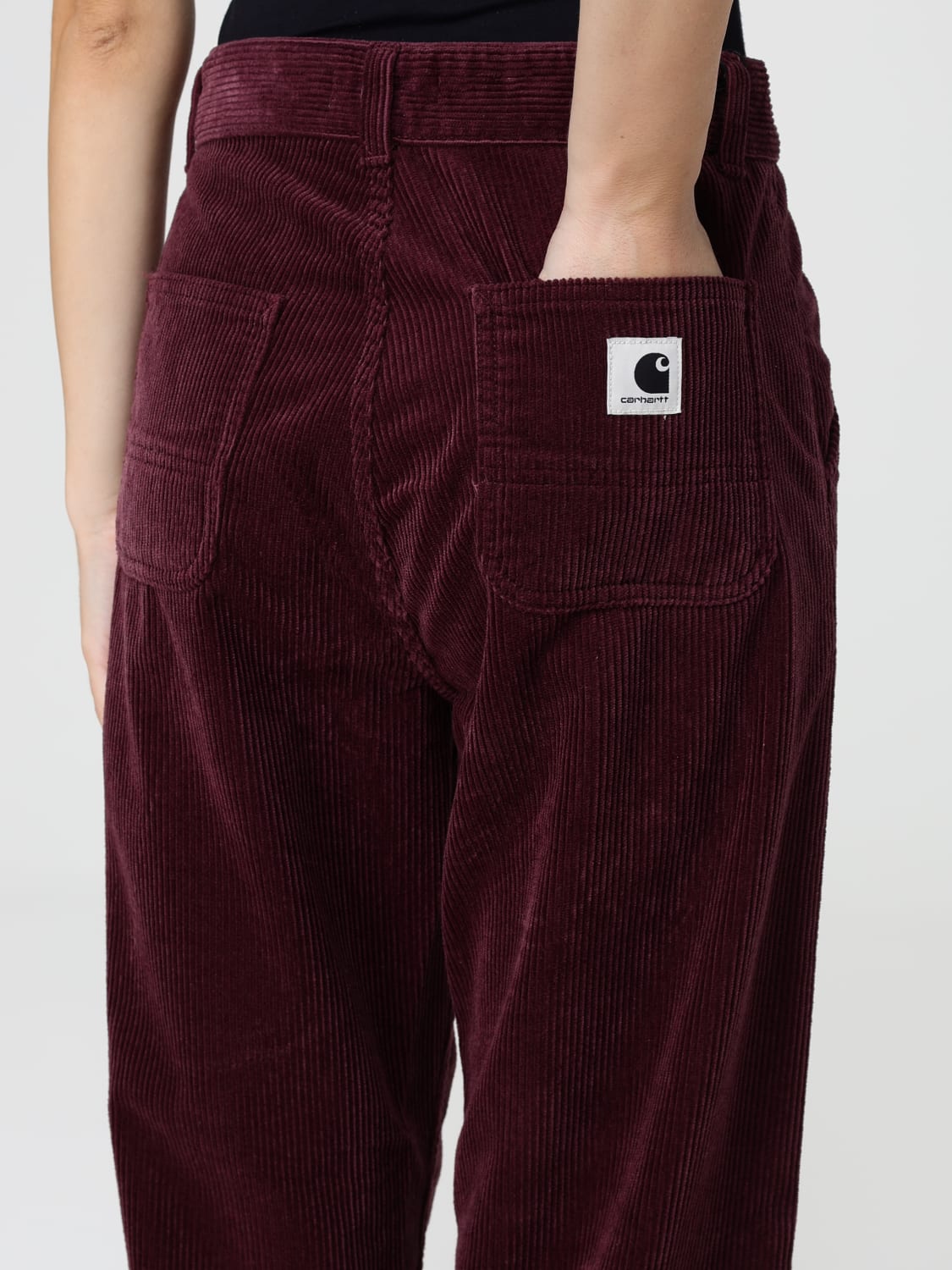 CARHARTT WIP PANTS: Pants woman Carhartt Wip, Red - Img 3