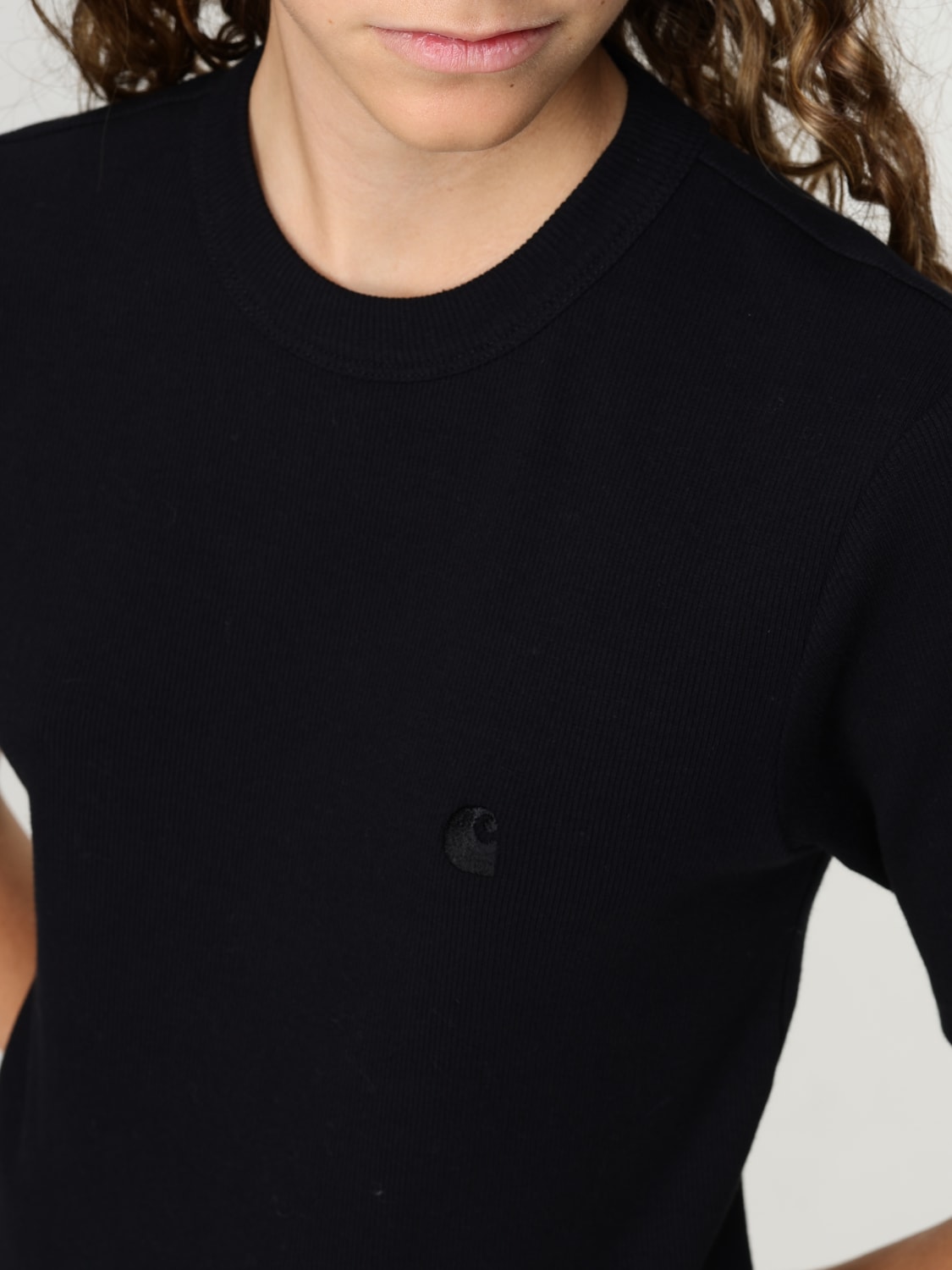 CARHARTT WIP T-SHIRT: T-shirt woman Carhartt Wip, Black - Img 4