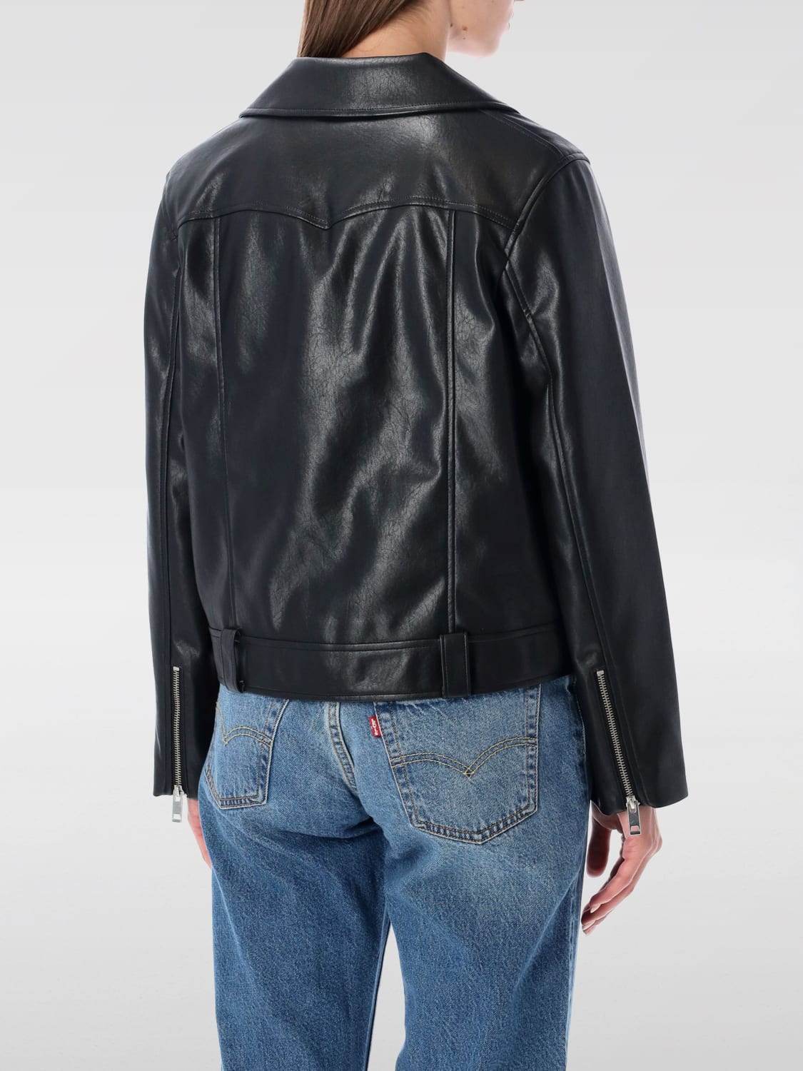 LEVI'S JACKE: Mantel damen Levi's, Schwarz - Img 2