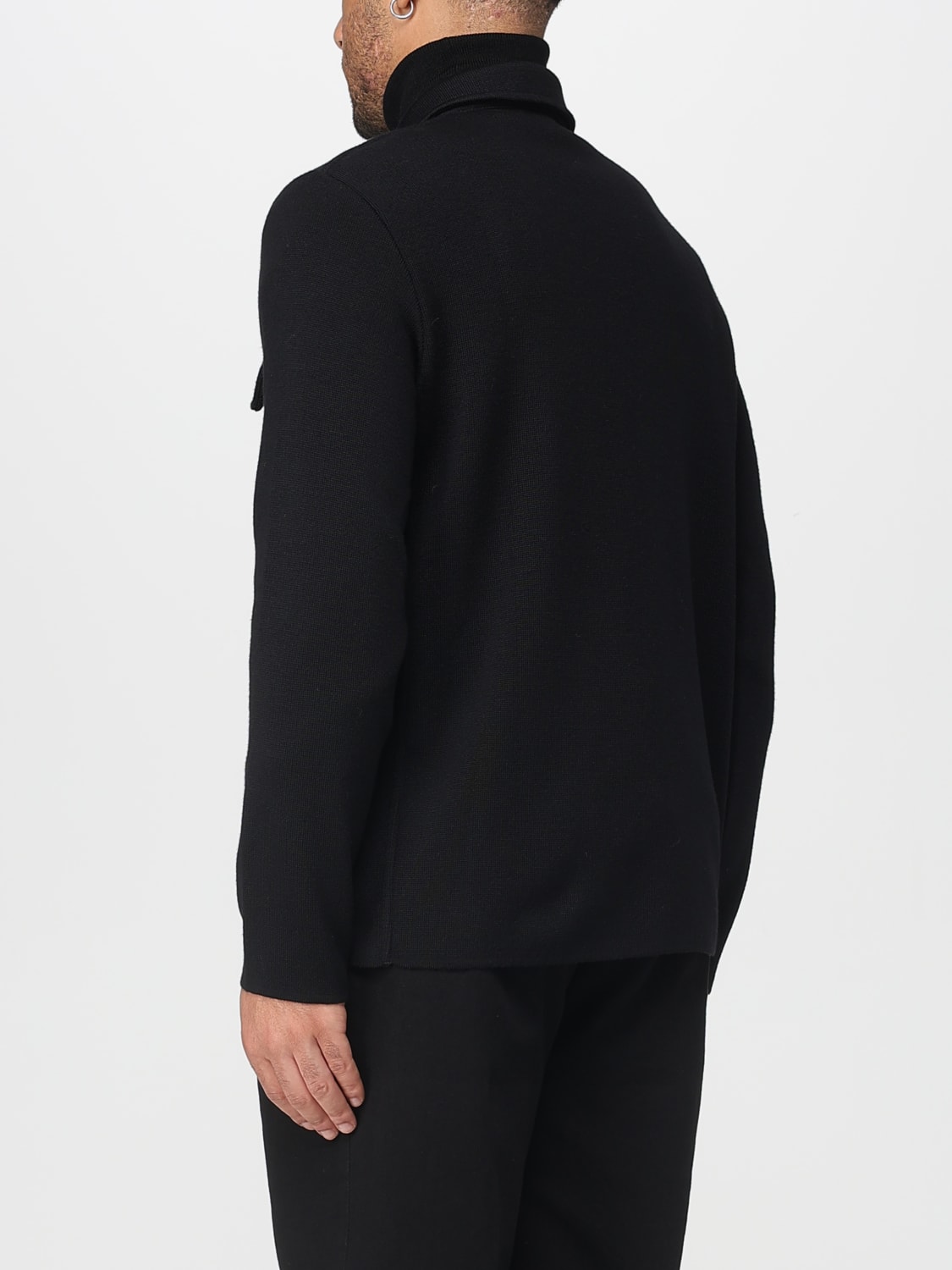 LARDINI 재킷: 블레이저 남성 Lardini, 블랙 - Img 2