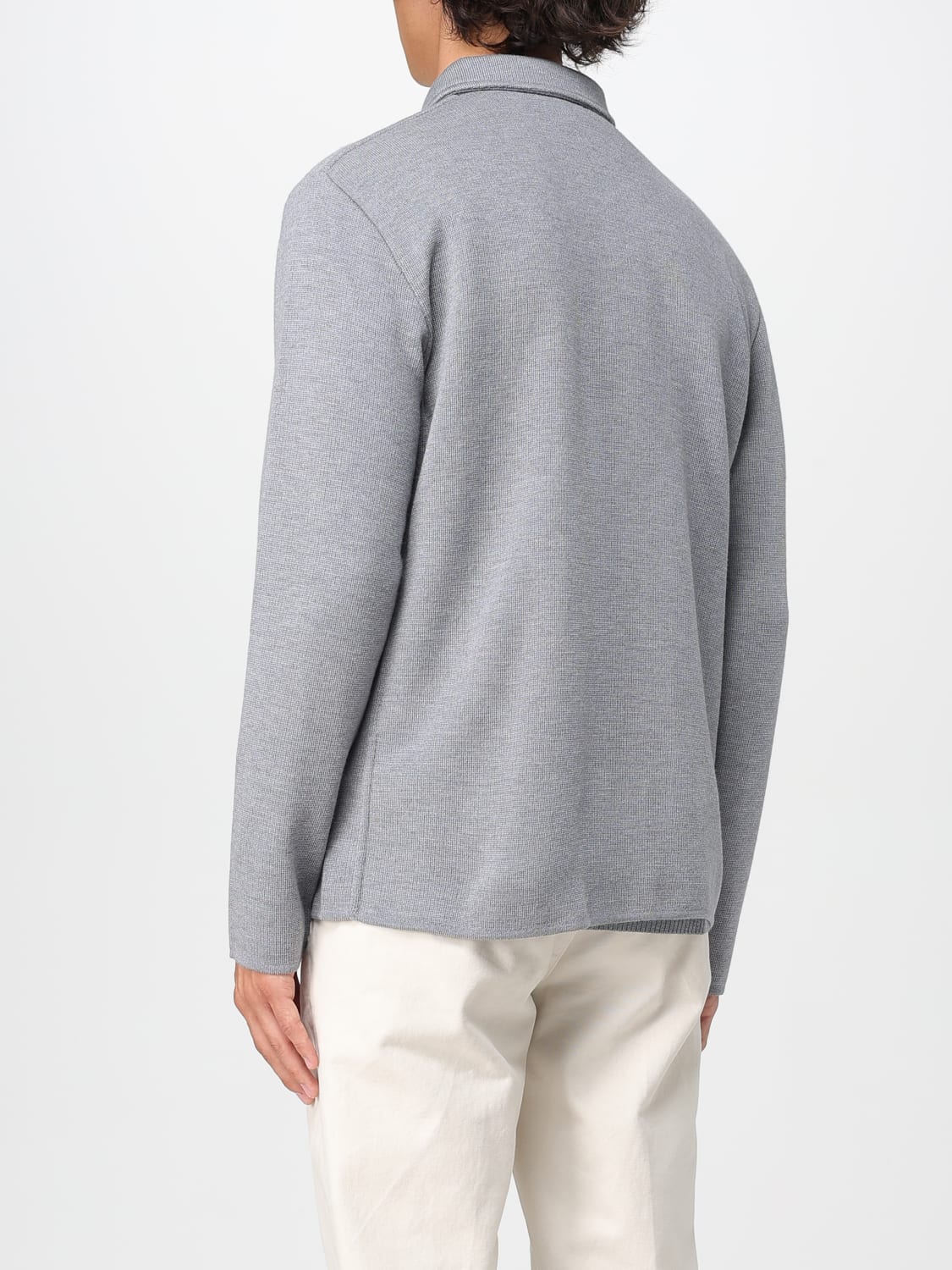 LARDINI JACKET: Blazer men Lardini, Grey - Img 2