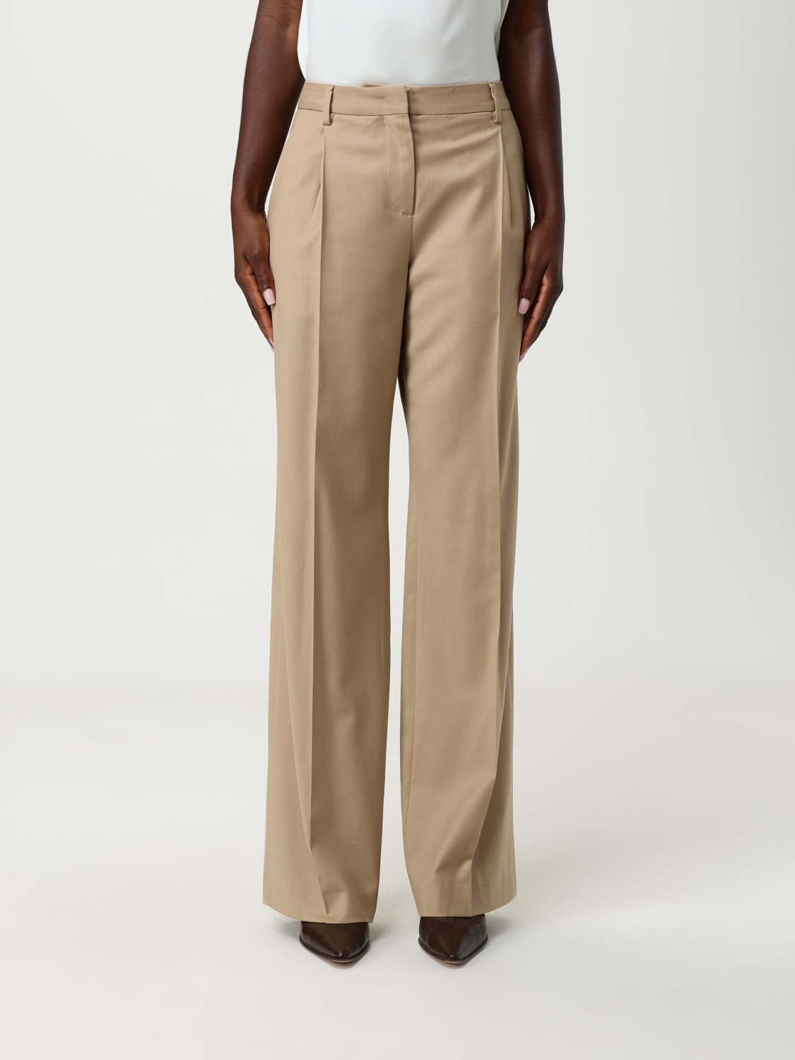 LARDINI HOSE: Hose damen Lardini, Camel - Img 1
