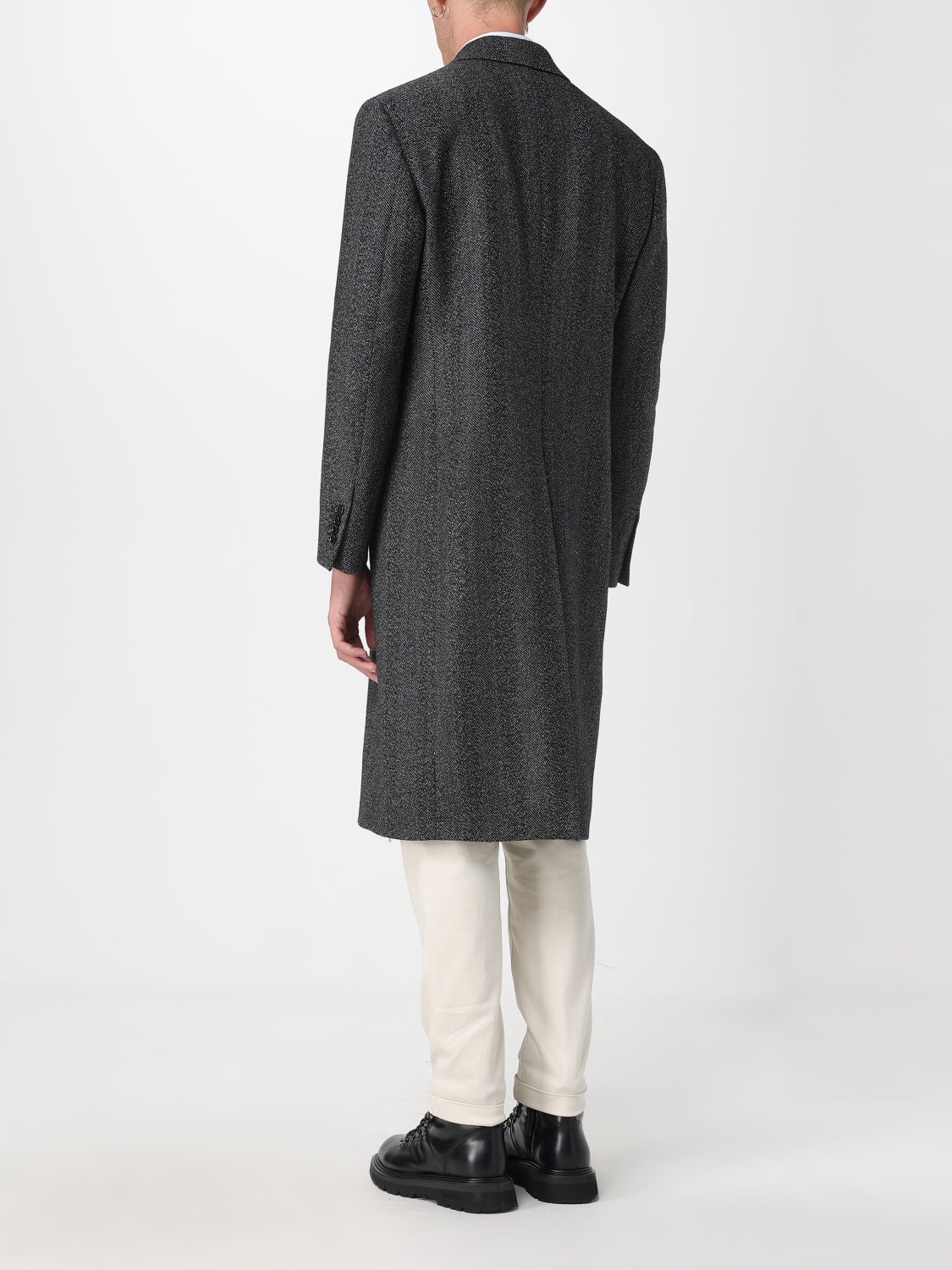 LARDINI MANTEL: Mantel herren Lardini, Schwarz - Img 2