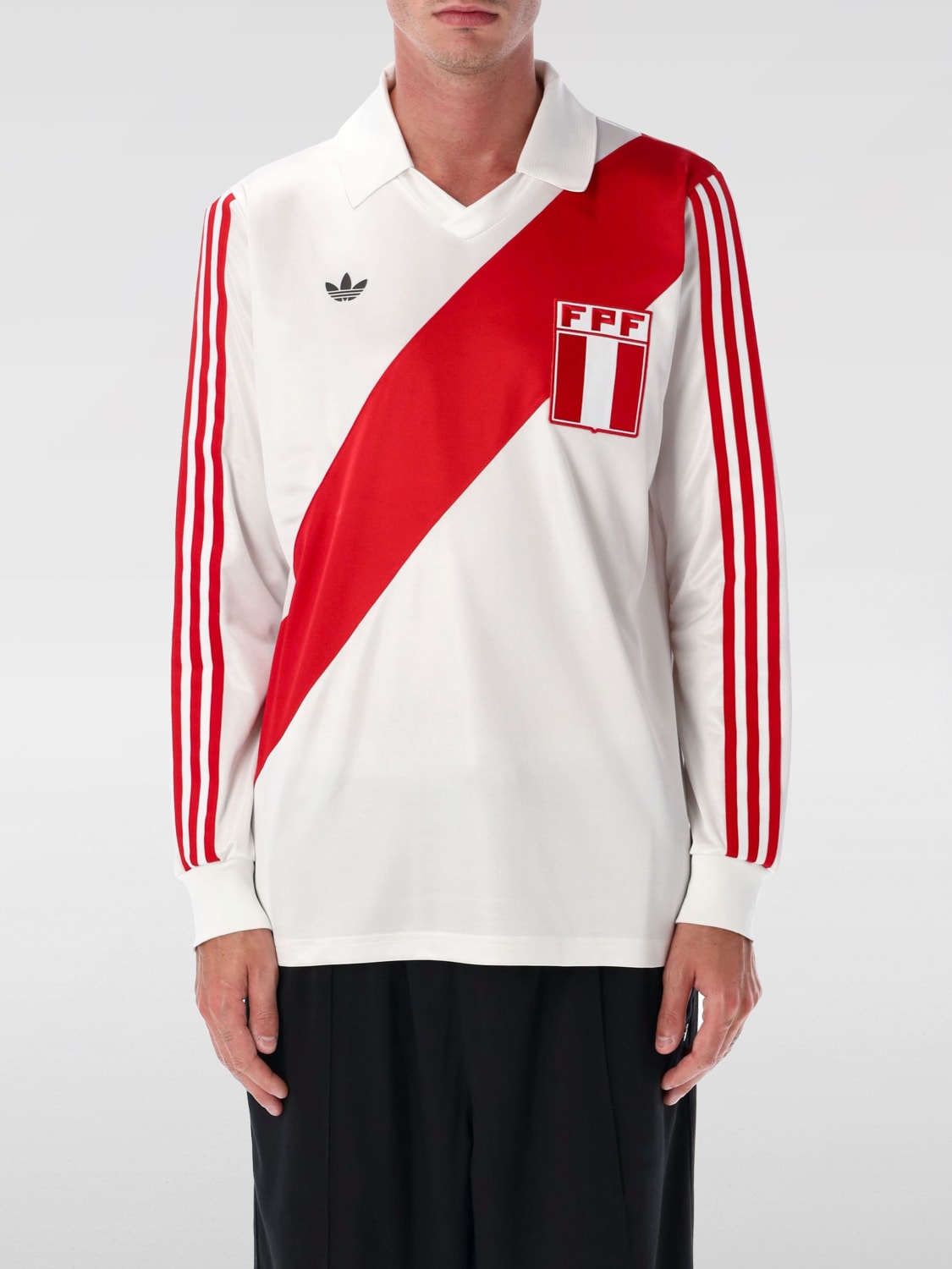 ADIDAS ORIGINALS POLO: T-shirt herren Adidas Originals, Weiß - Img 1