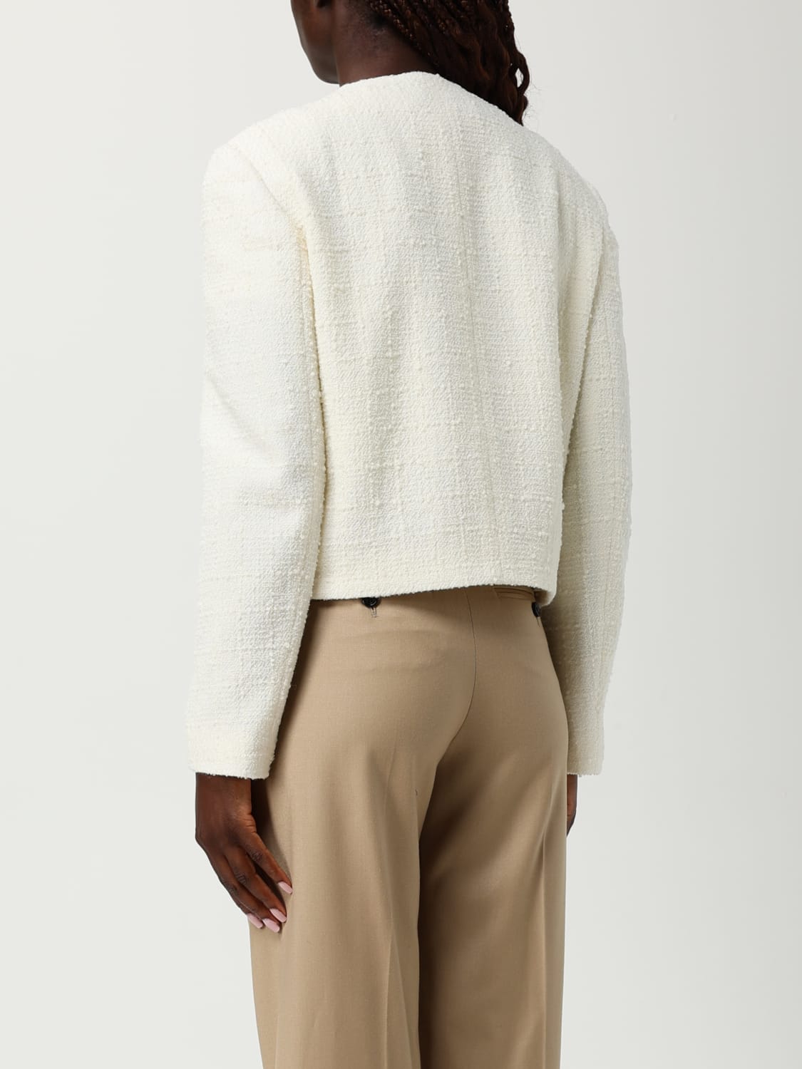 LARDINI JACKET: Jacket woman Lardini, White - Img 2