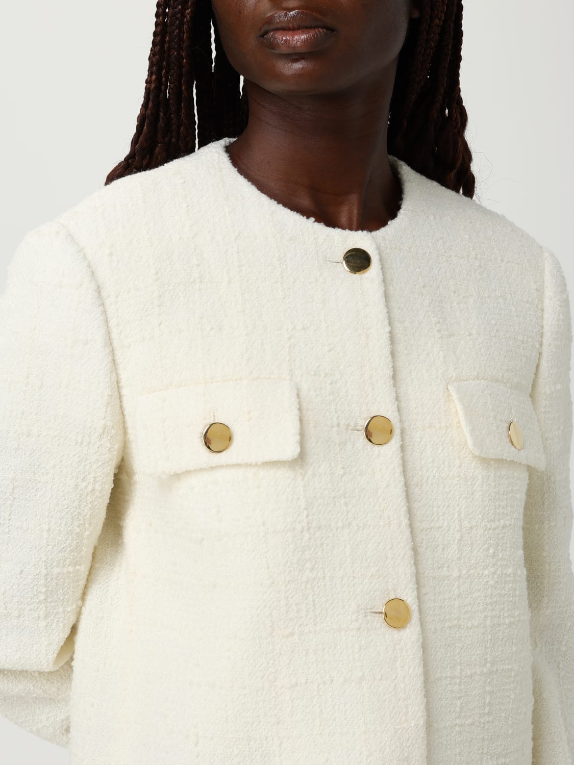 LARDINI JACKET: Jacket woman Lardini, White - Img 4