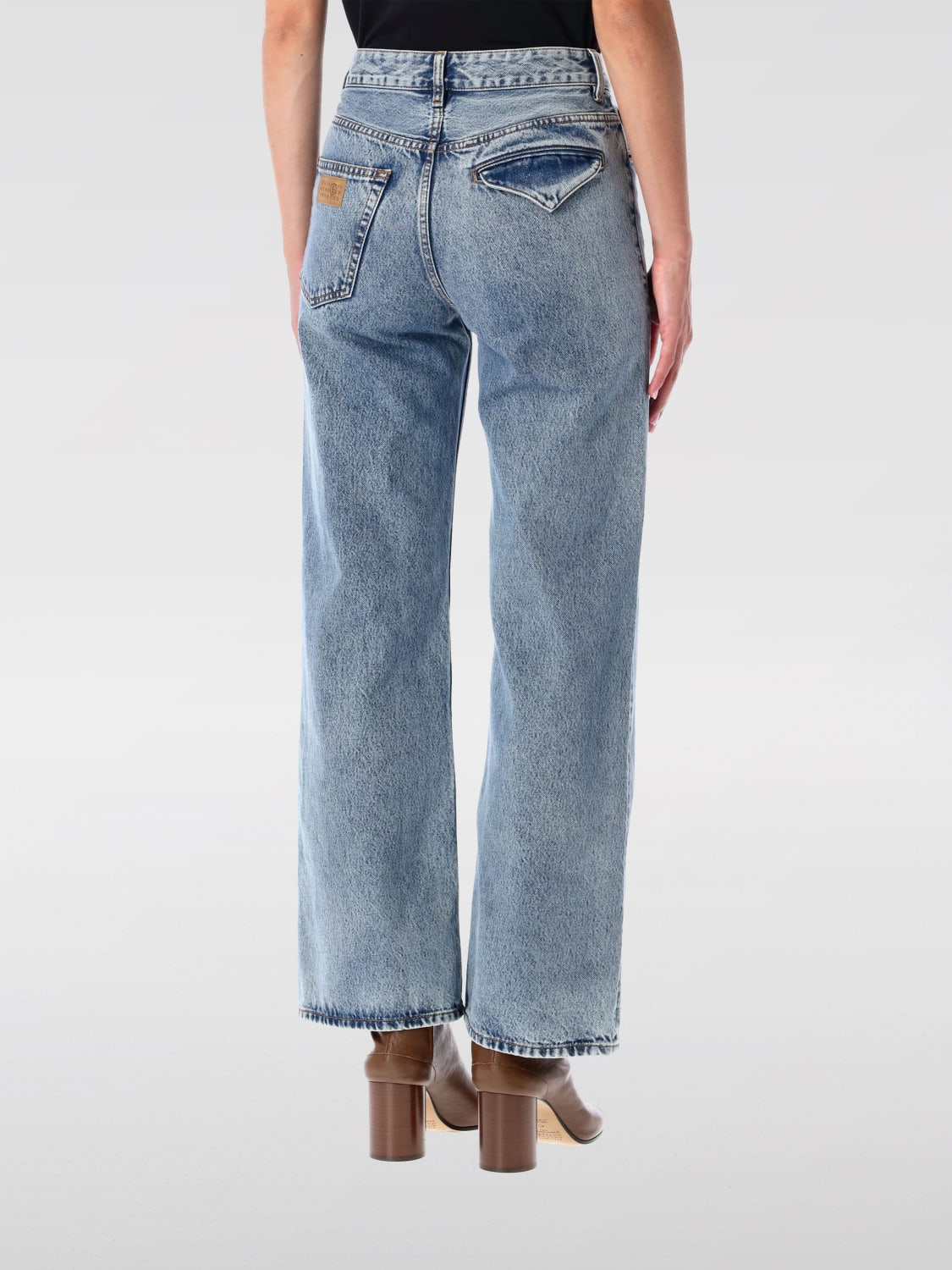 MM6 MAISON MARGIELA JEANS: Jeans woman Mm6 Maison Margiela, Blue - Img 2