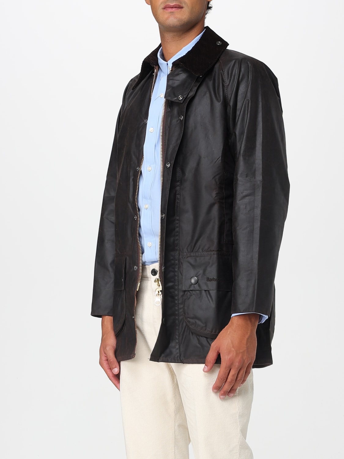 BARBOUR JACKE: Jacke herren Barbour, Rostbraun - Img 3