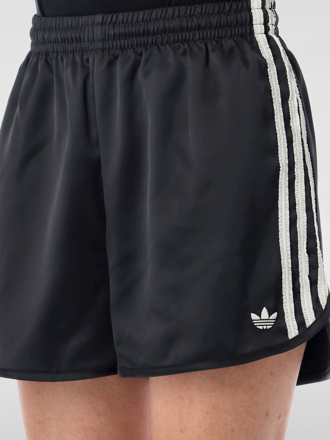 ADIDAS ORIGINALS PANTALONES CORTOS: Pantalòn cortos mujer Adidas Originals, Negro - Img 3