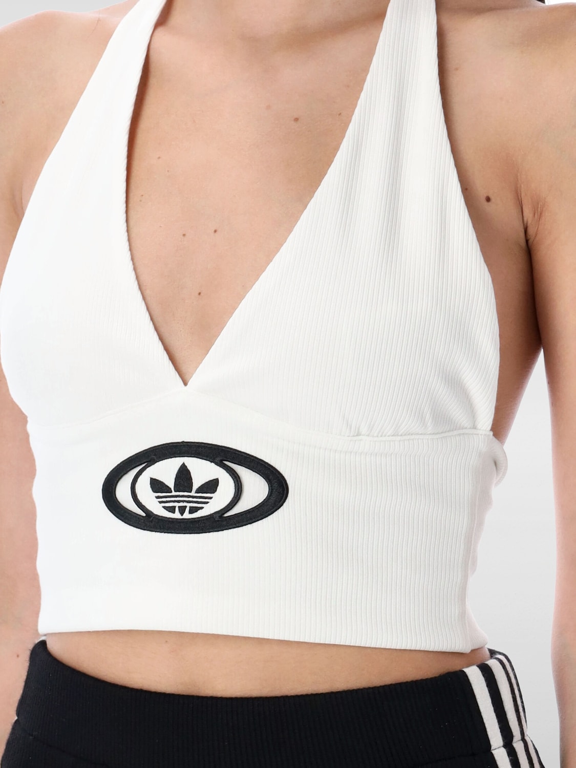 ADIDAS ORIGINALS TOP: Top woman Adidas Originals, White - Img 3