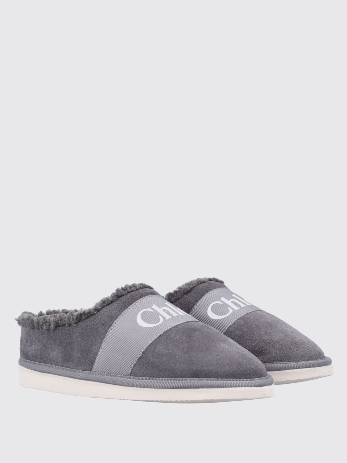 CHLOÉ SHOES: Shoes kids ChloÉ, Grey - Img 2