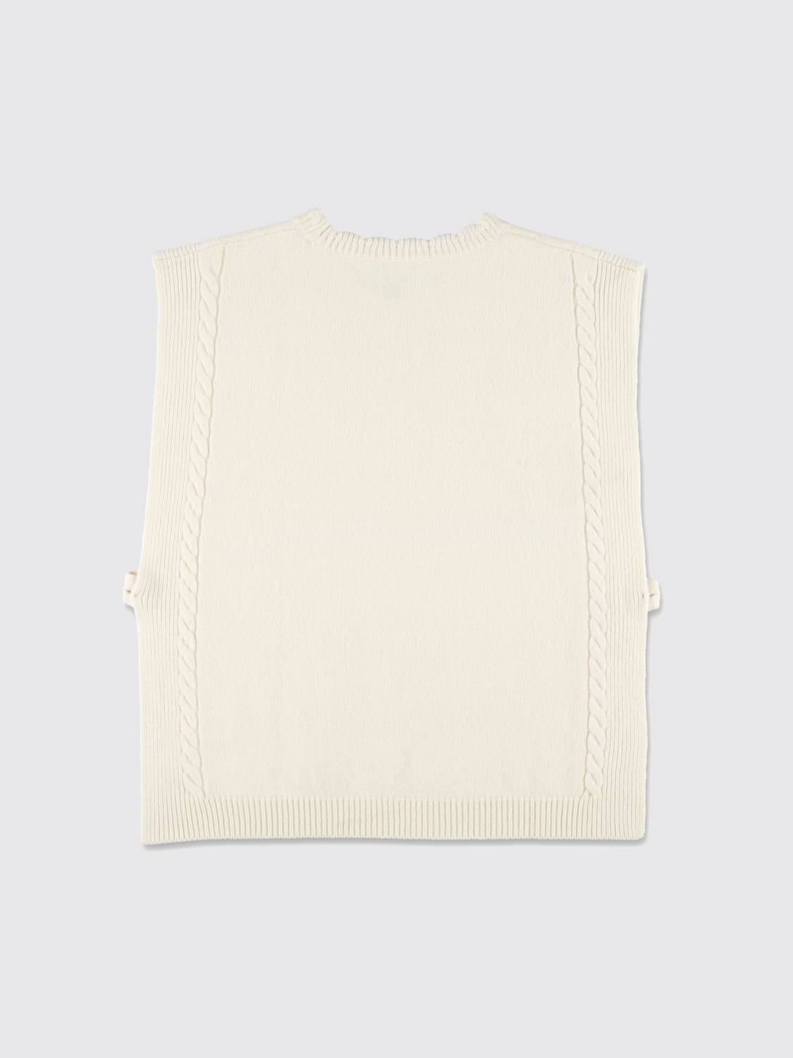 BONPOINT SWEATER: Jacket kids Bonpoint, Beige - Img 2