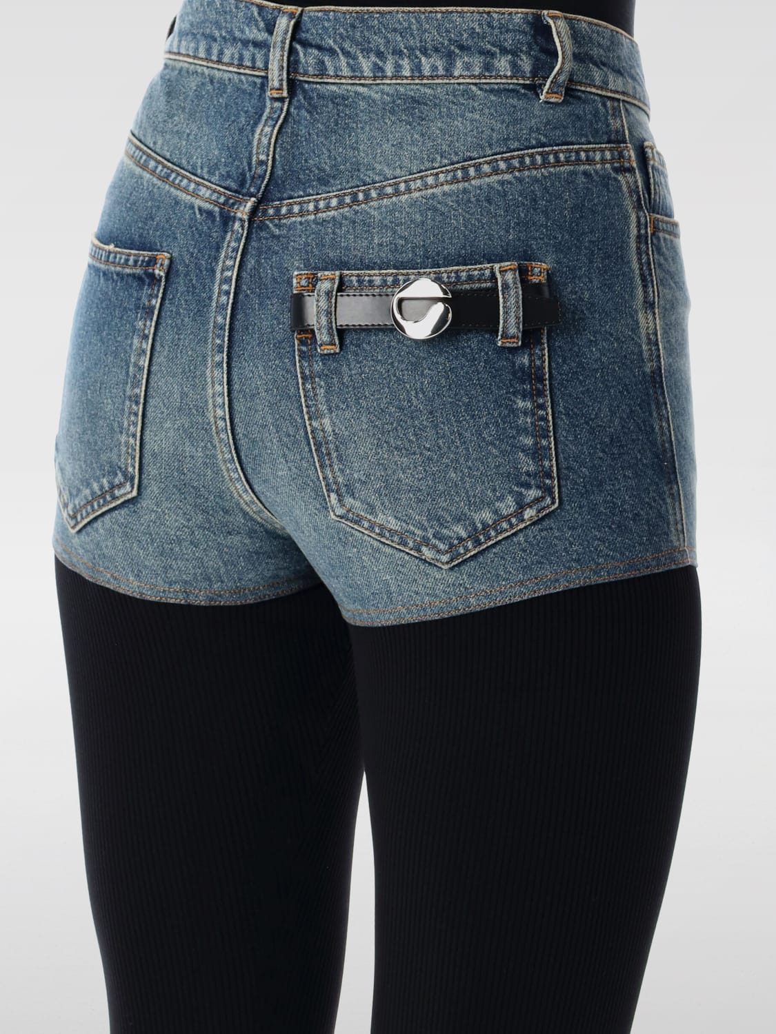 COPERNI JEANS: Jeans woman Coperni, Blue - Img 3