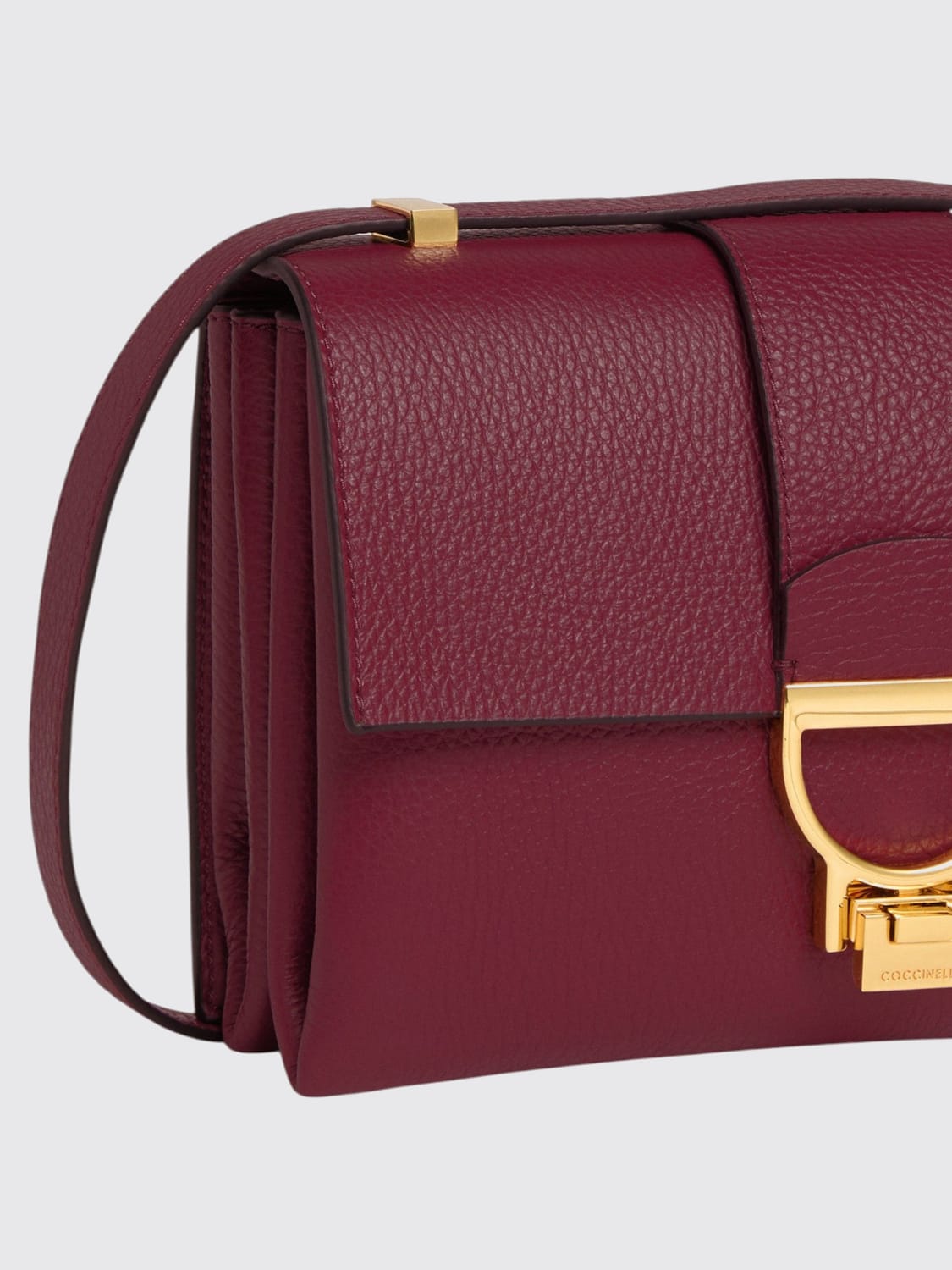 COCCINELLE BORSA MINI: Borsa Arlettis Coccinelle in pelle , Rosso - Img 2